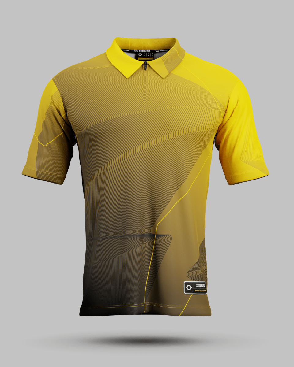 California 1/4 Zip Polo Collar Jersey - Onboard Sportswear