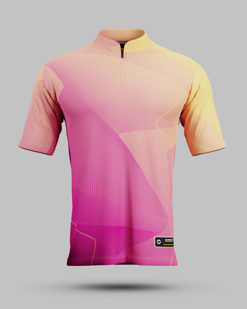 California 1/4 Zip Pro Collar Jersey - Onboard Sportswear