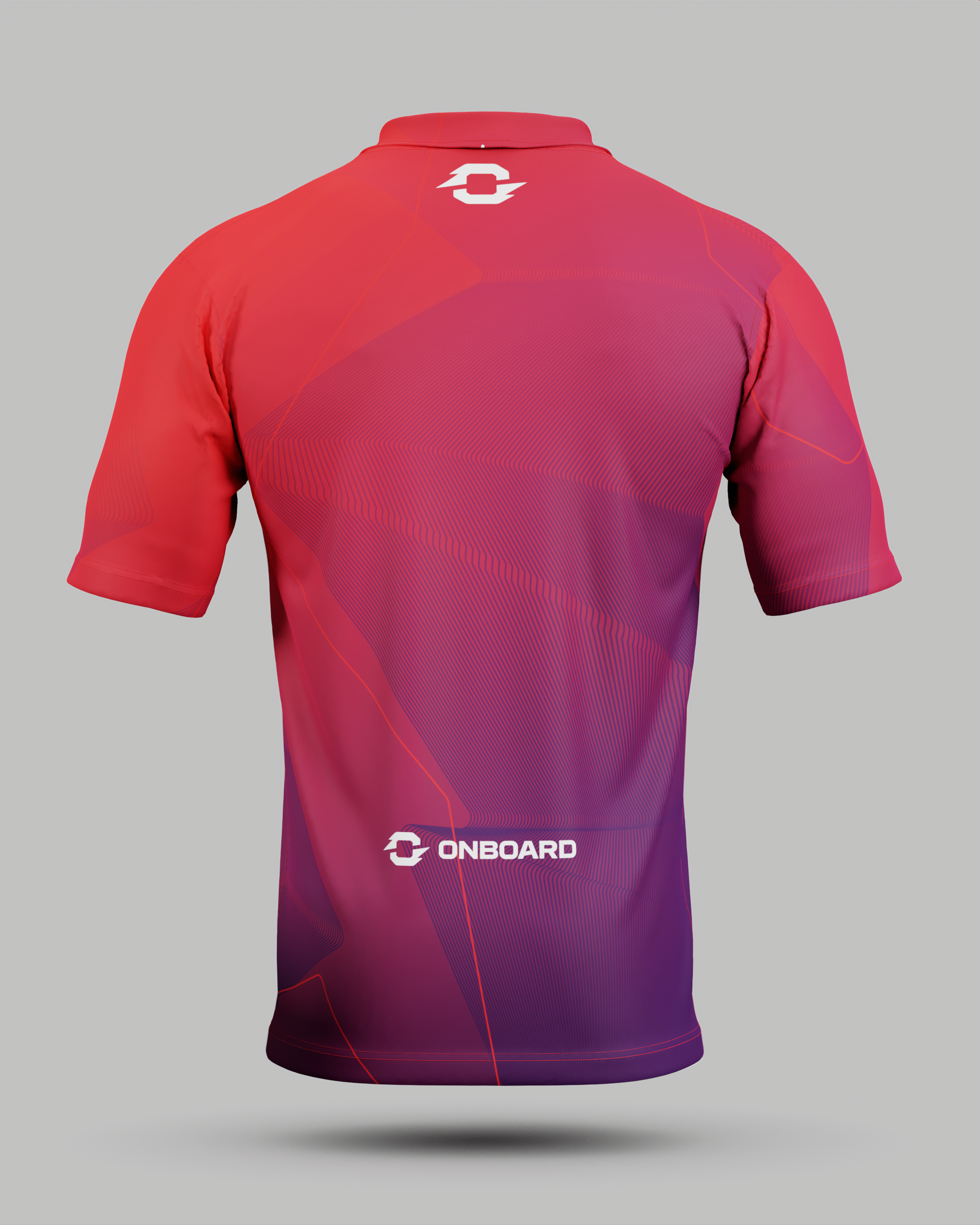 California 3 Button Polo Collar Jersey With Pocket