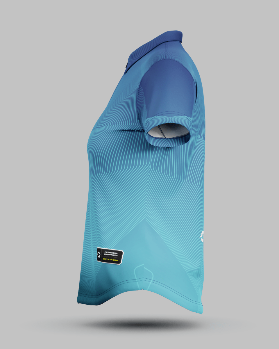 Womens California 1/4 Zip Polo Collar Jersey - Onboard Sportswear