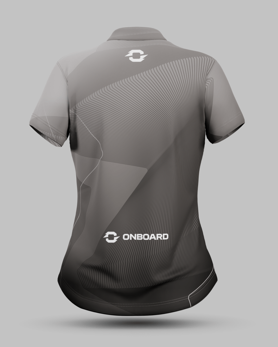 Womens California 1/4 Zip Pro Collar Jersey - Onboard Sportswear