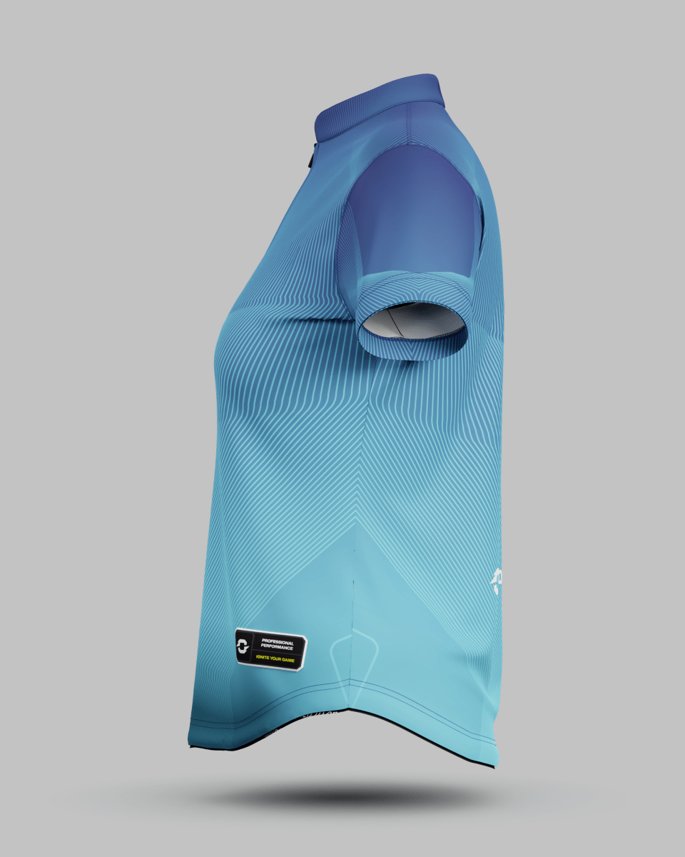 Womens California 1/4 Zip Pro Collar Jersey - Onboard Sportswear