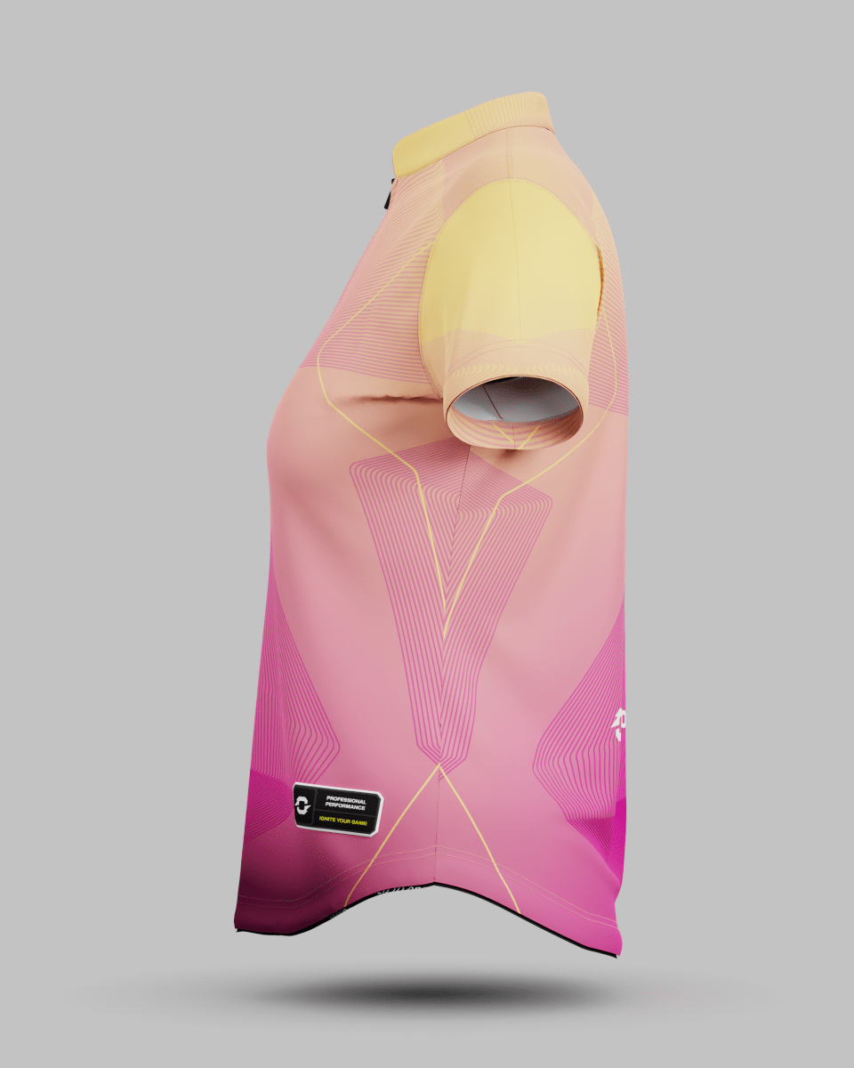 Womens California 1/4 Zip Pro Collar Jersey - Onboard Sportswear