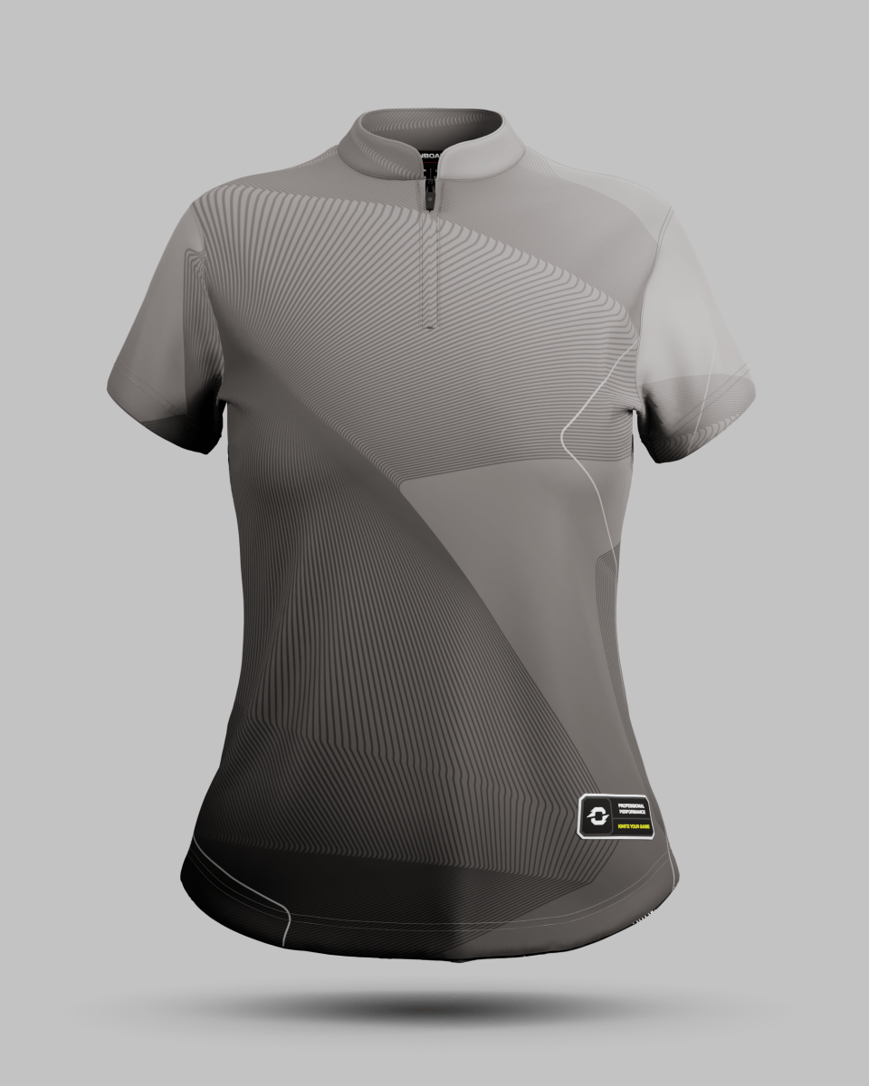 Womens California 1/4 Zip Pro Collar Jersey - Onboard Sportswear