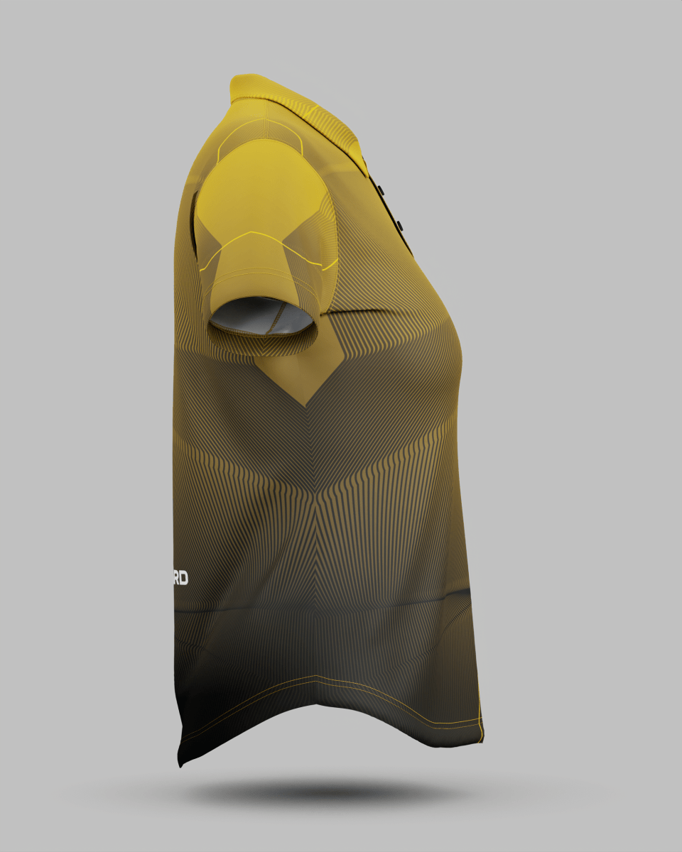 Womens California 3 Button Polo Collar Jersey - Onboard Sportswear