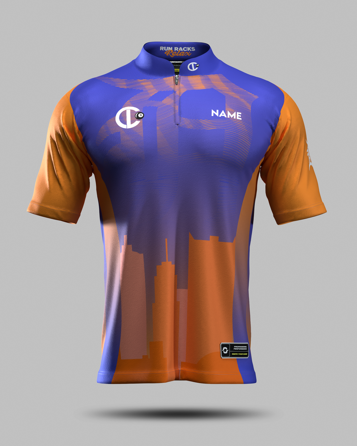 Cushion Lounge Jersey Purple/Gold