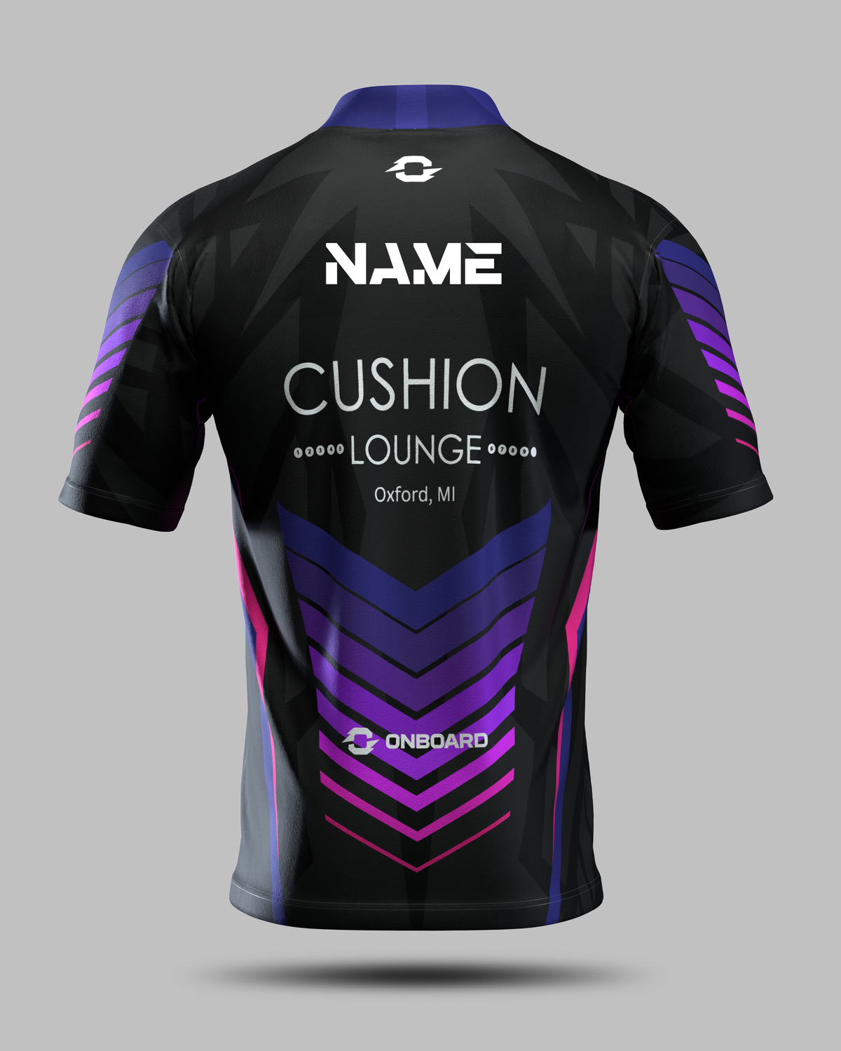 Cushion Lounge Jersey Black/Purple