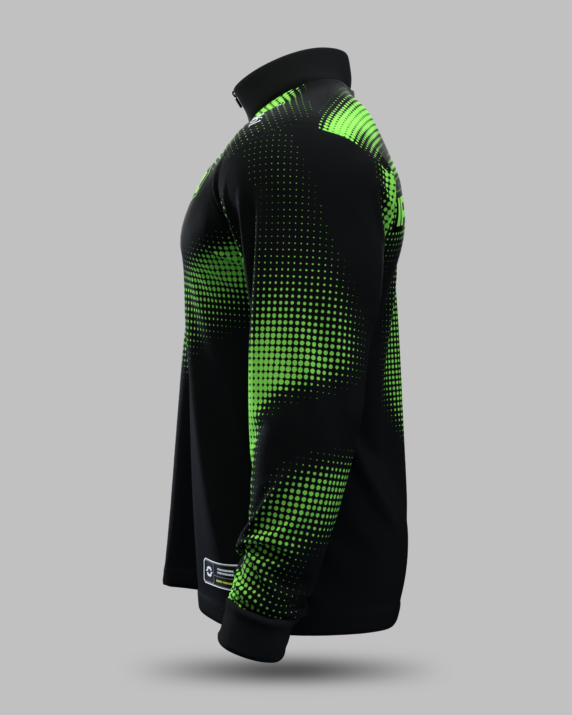 Official 2026 IPA Tour 1/2 Zip Mid Layer (Black/Green)