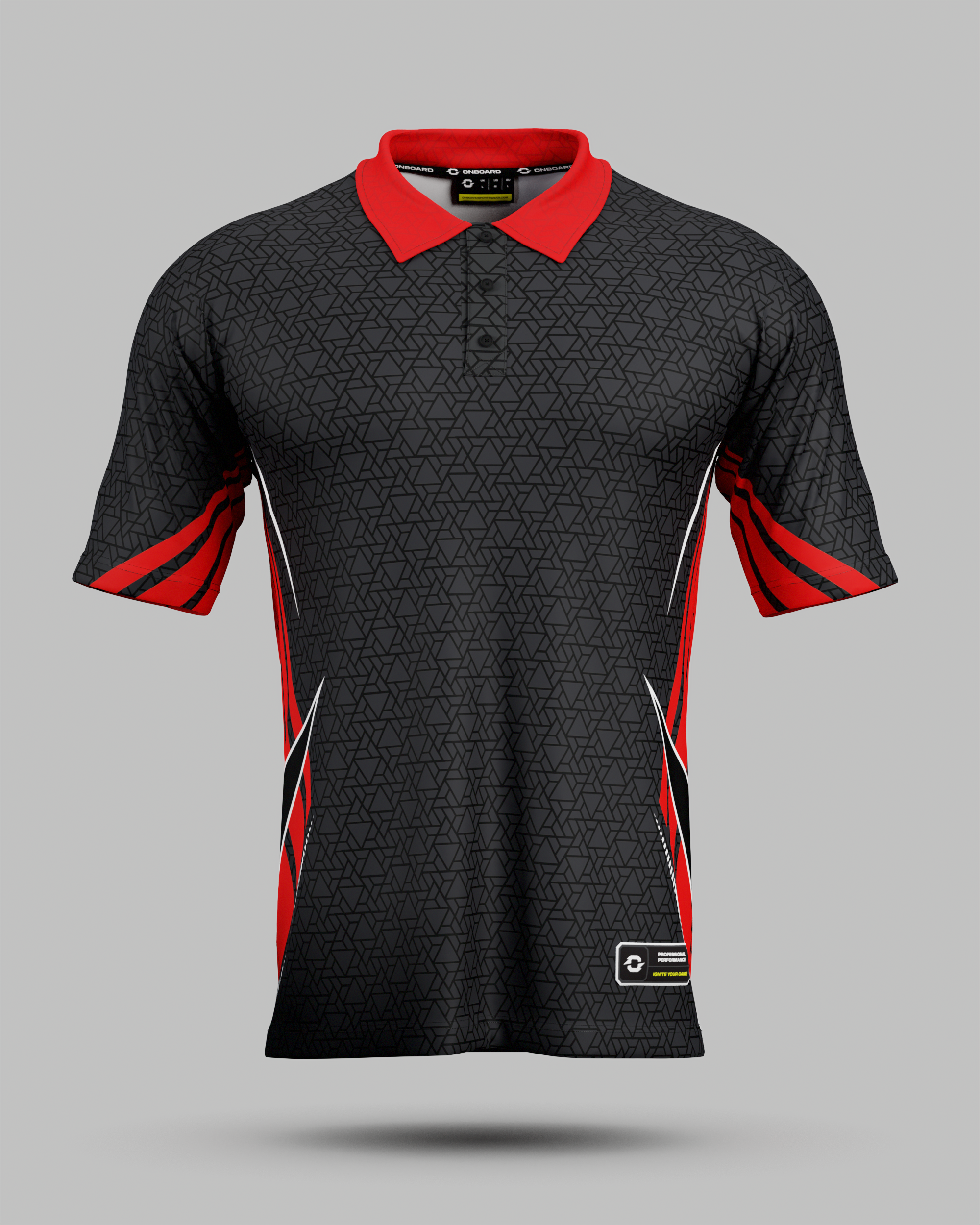 Youth Denver 3 Button Polo Collar Jersey