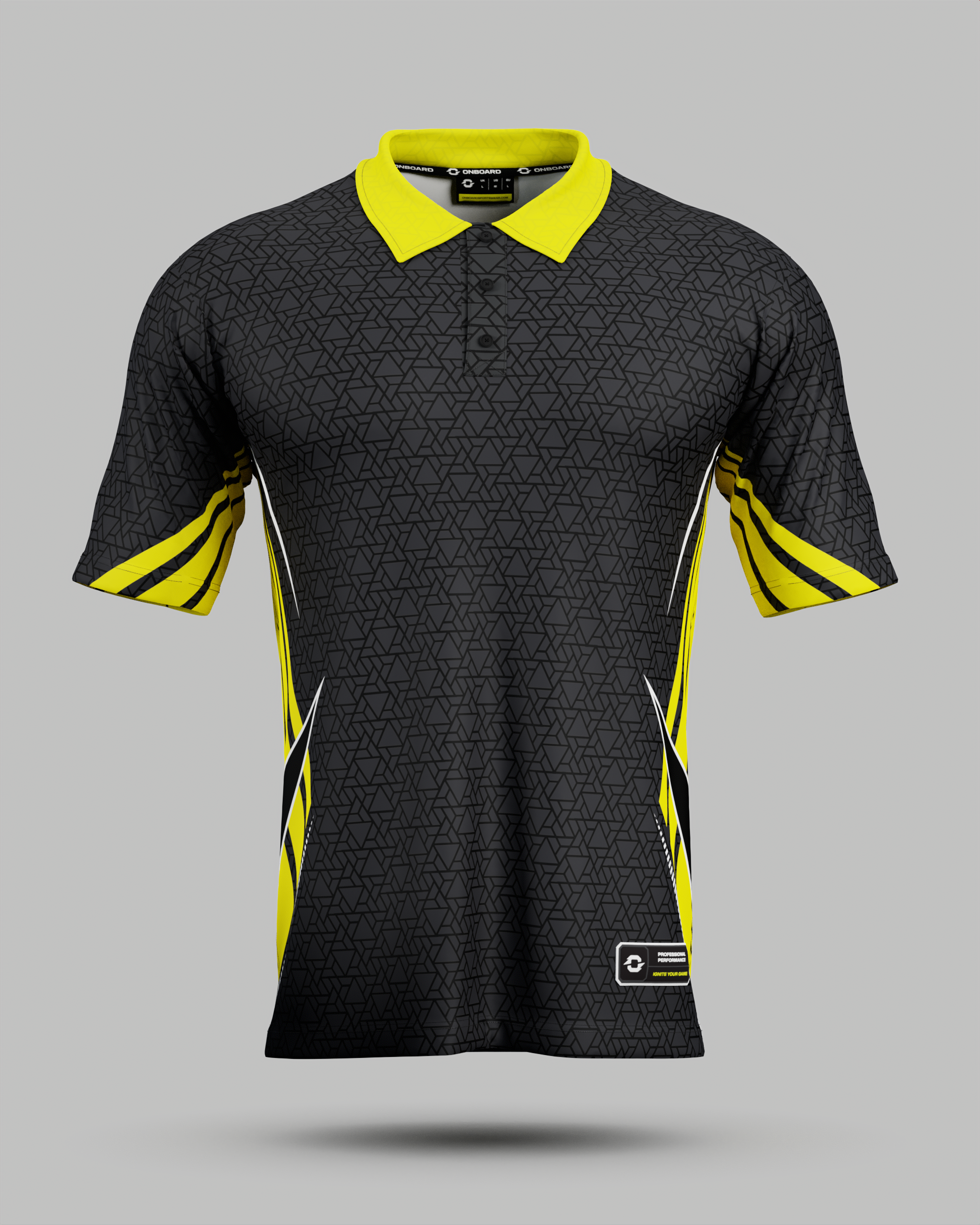 Youth Denver 3 Button Polo Collar Jersey