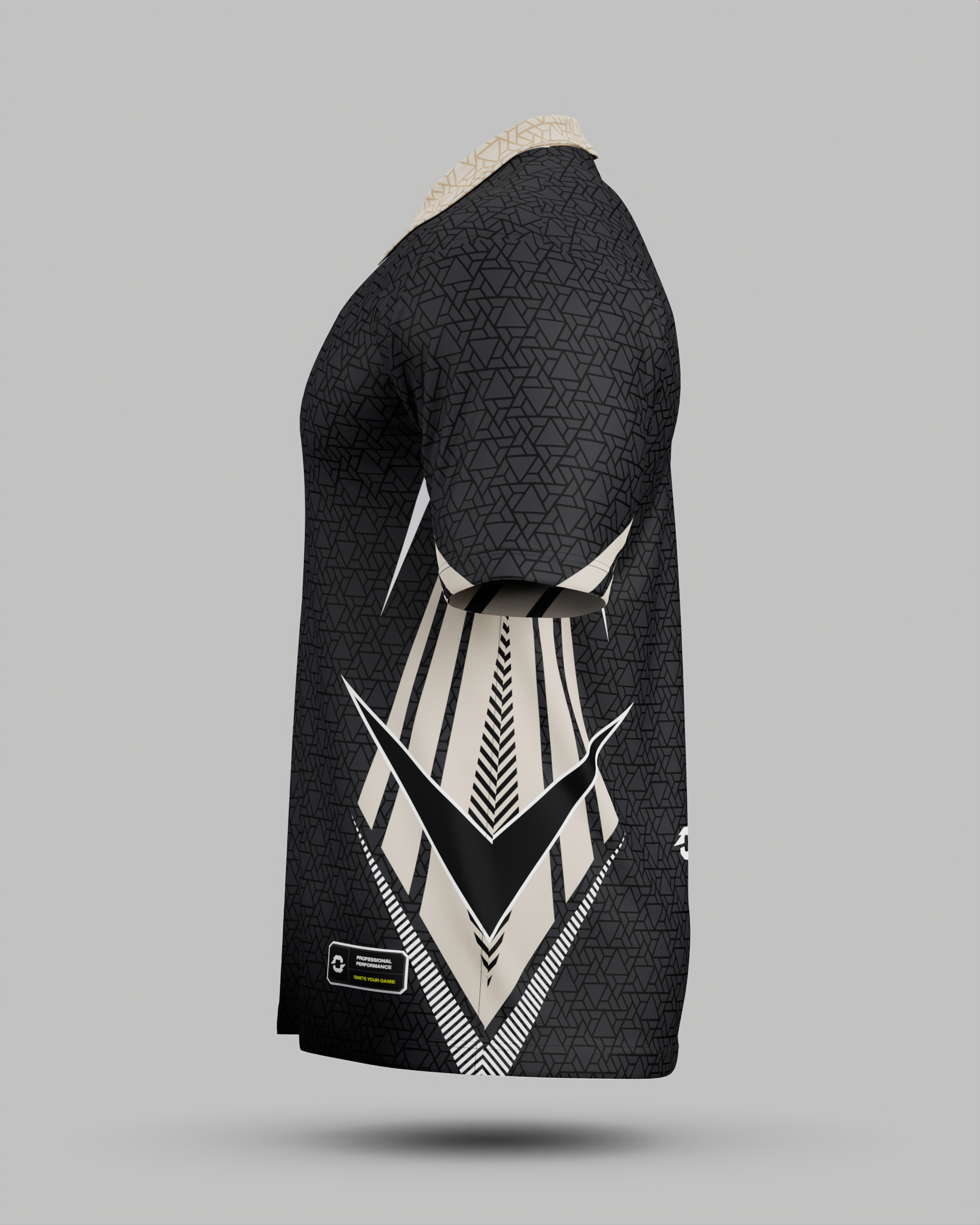 Denver 3 Button Polo Collar Jersey