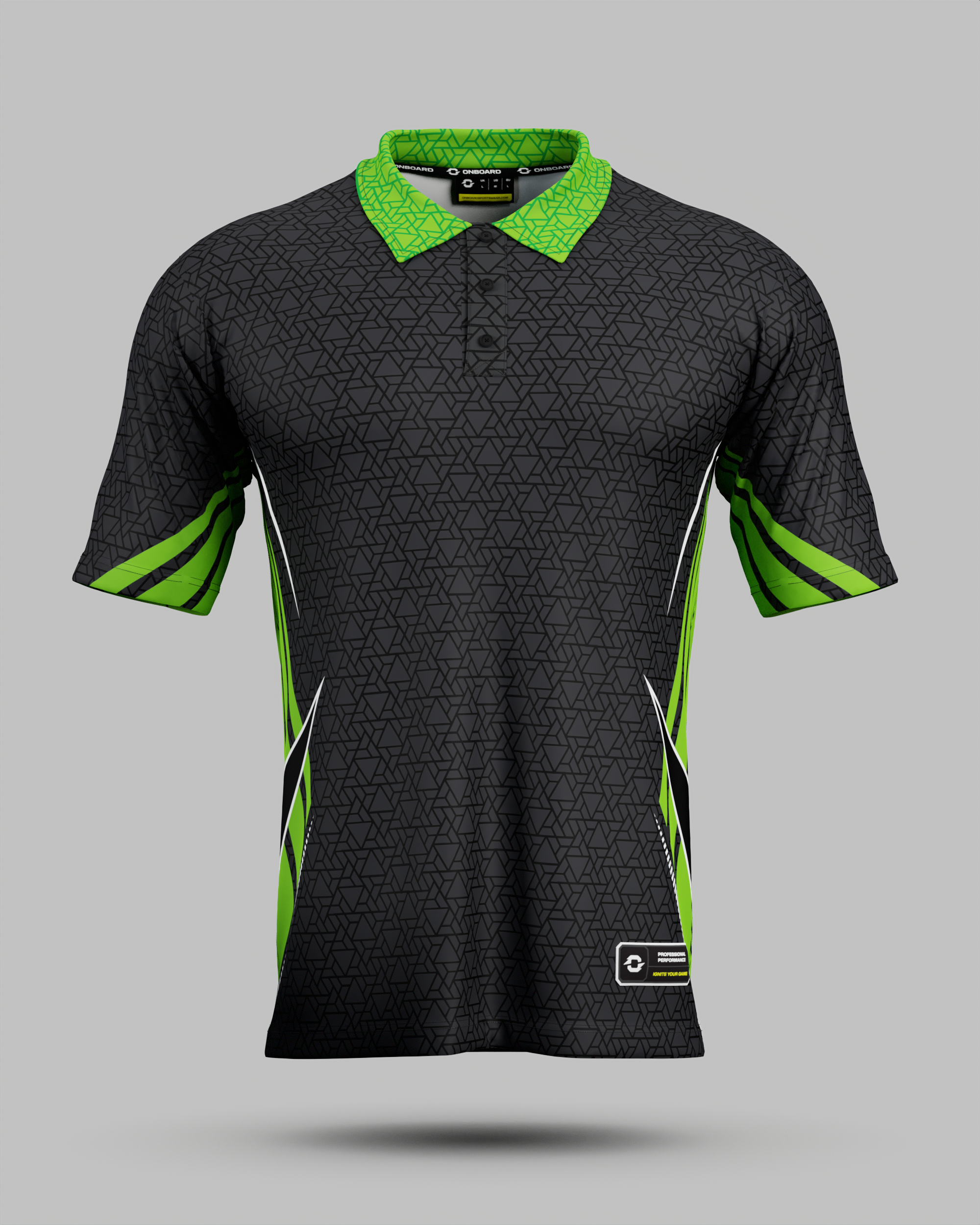 Youth Denver 3 Button Polo Collar Jersey