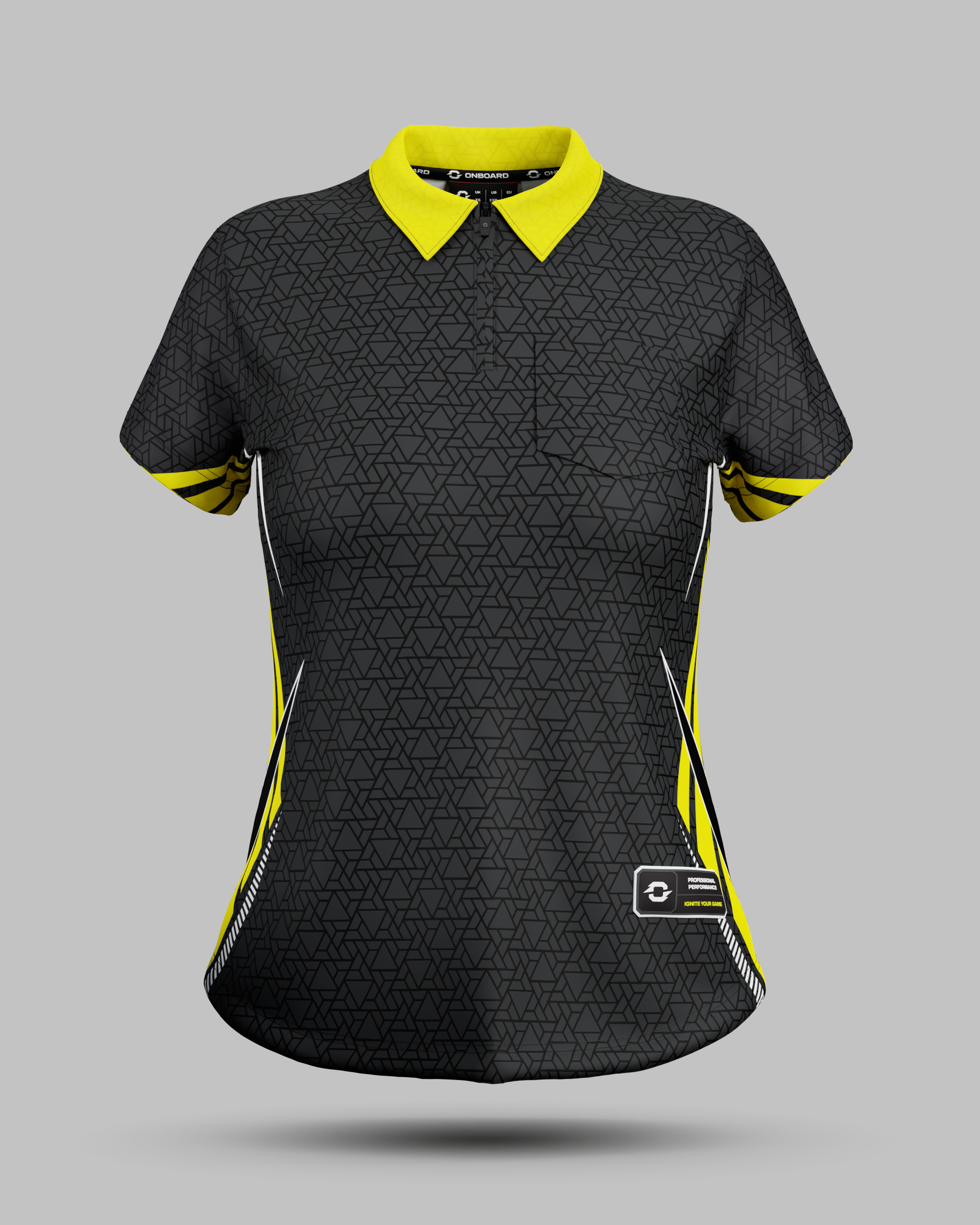 Womens Denver 1/4 Zip Polo Collar Jersey