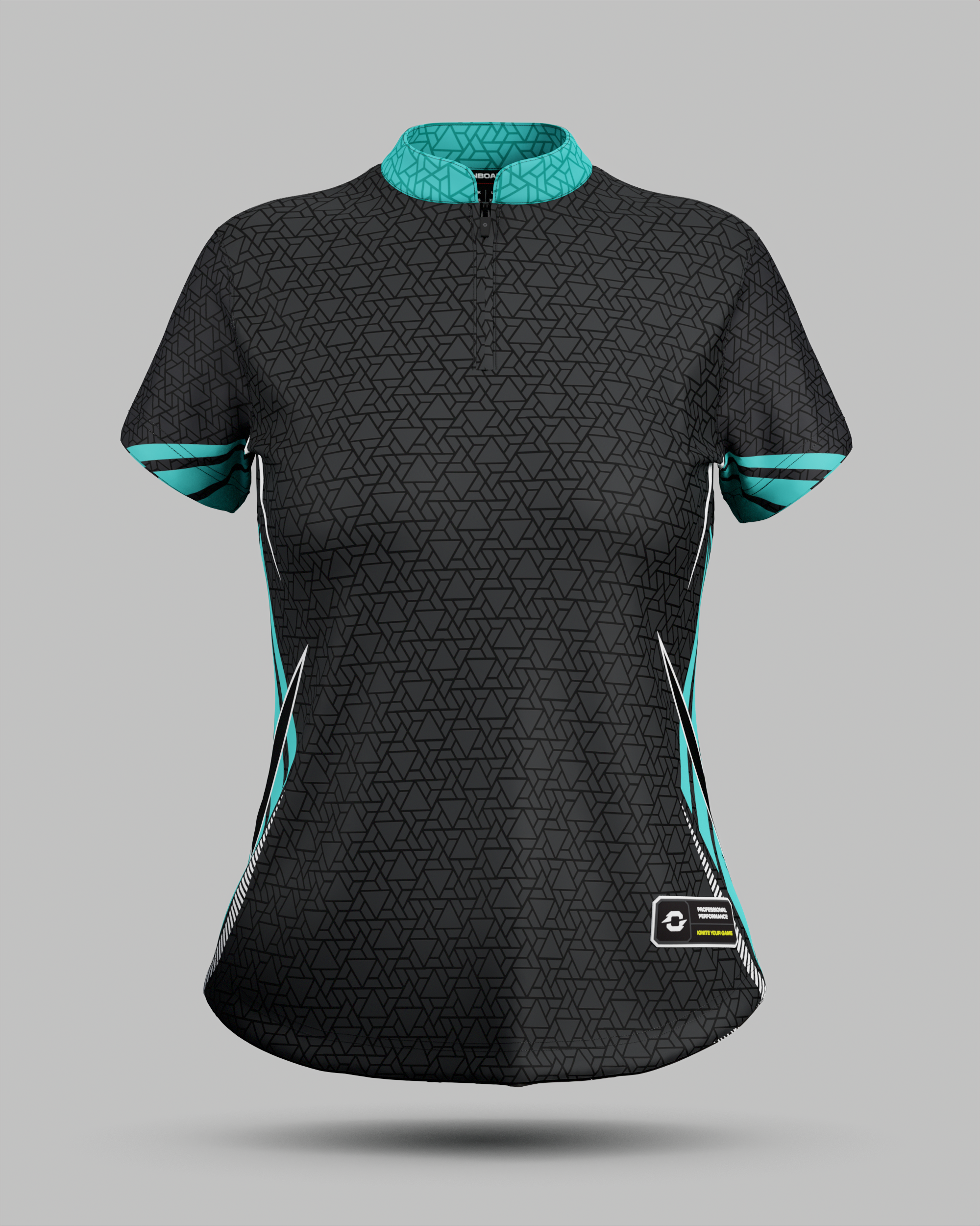 Womens Denver 1/4 Zip Pro Collar Jersey