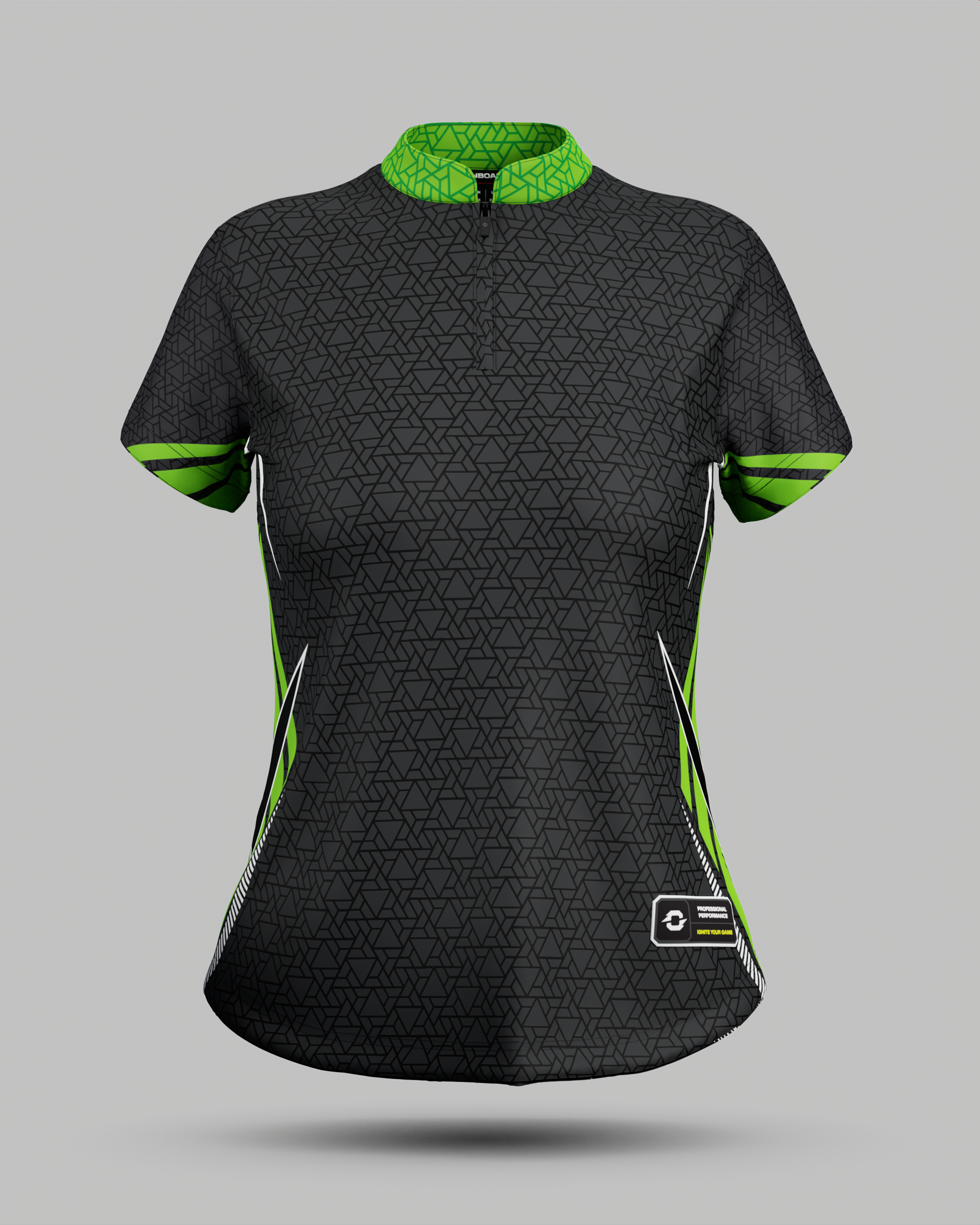 Womens Denver 1/4 Zip Pro Collar Jersey