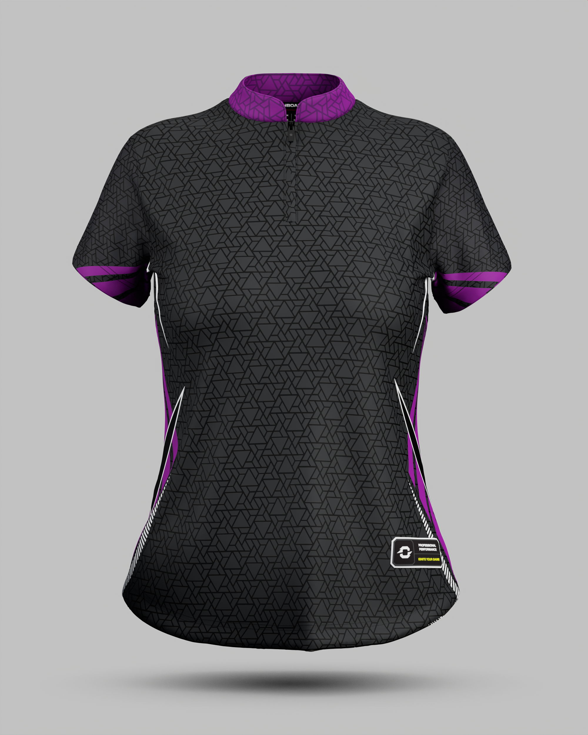 Womens Denver 1/4 Zip Pro Collar Jersey