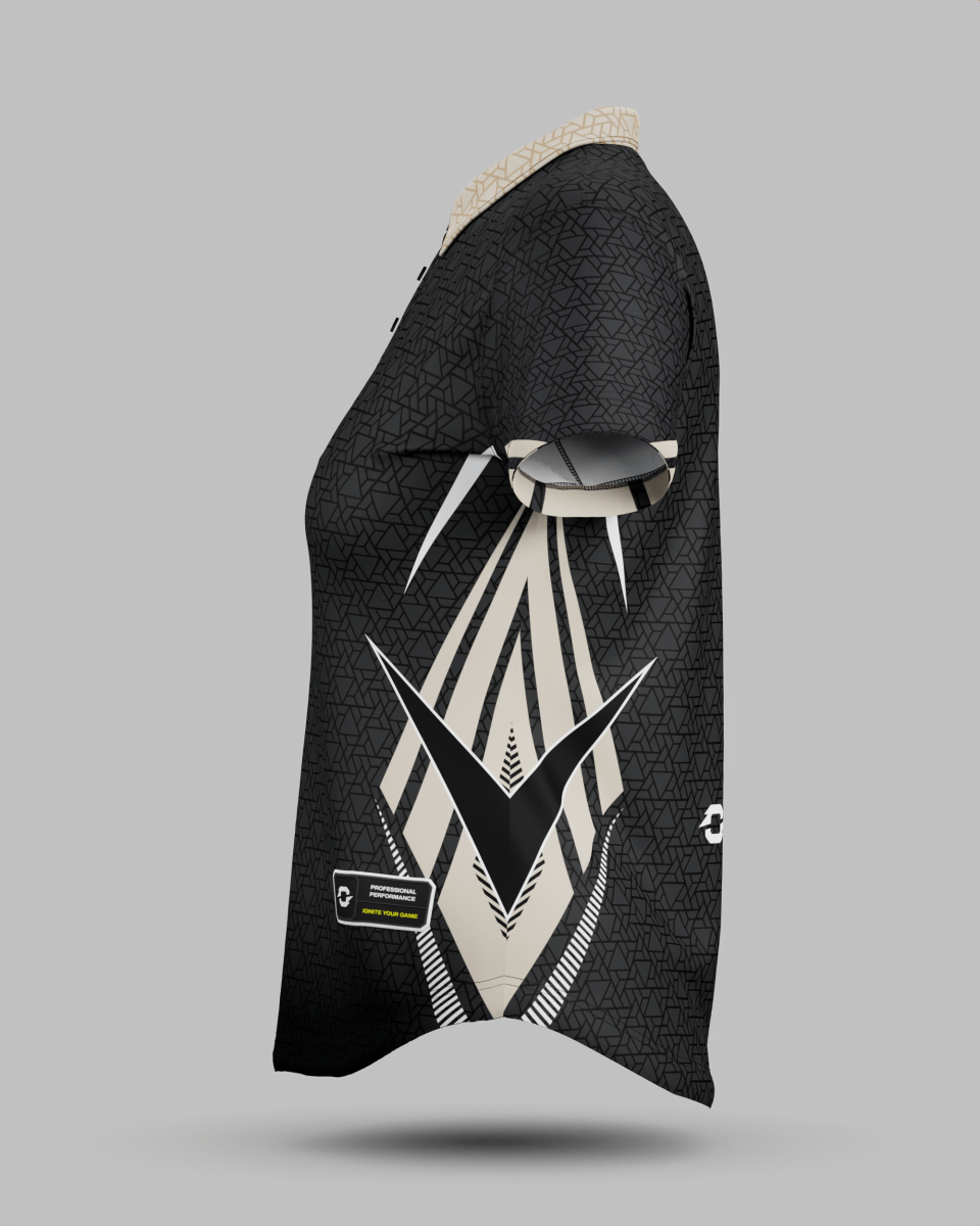 Womens Denver 3 Button Polo Collar Jersey - Onboard Sportswear