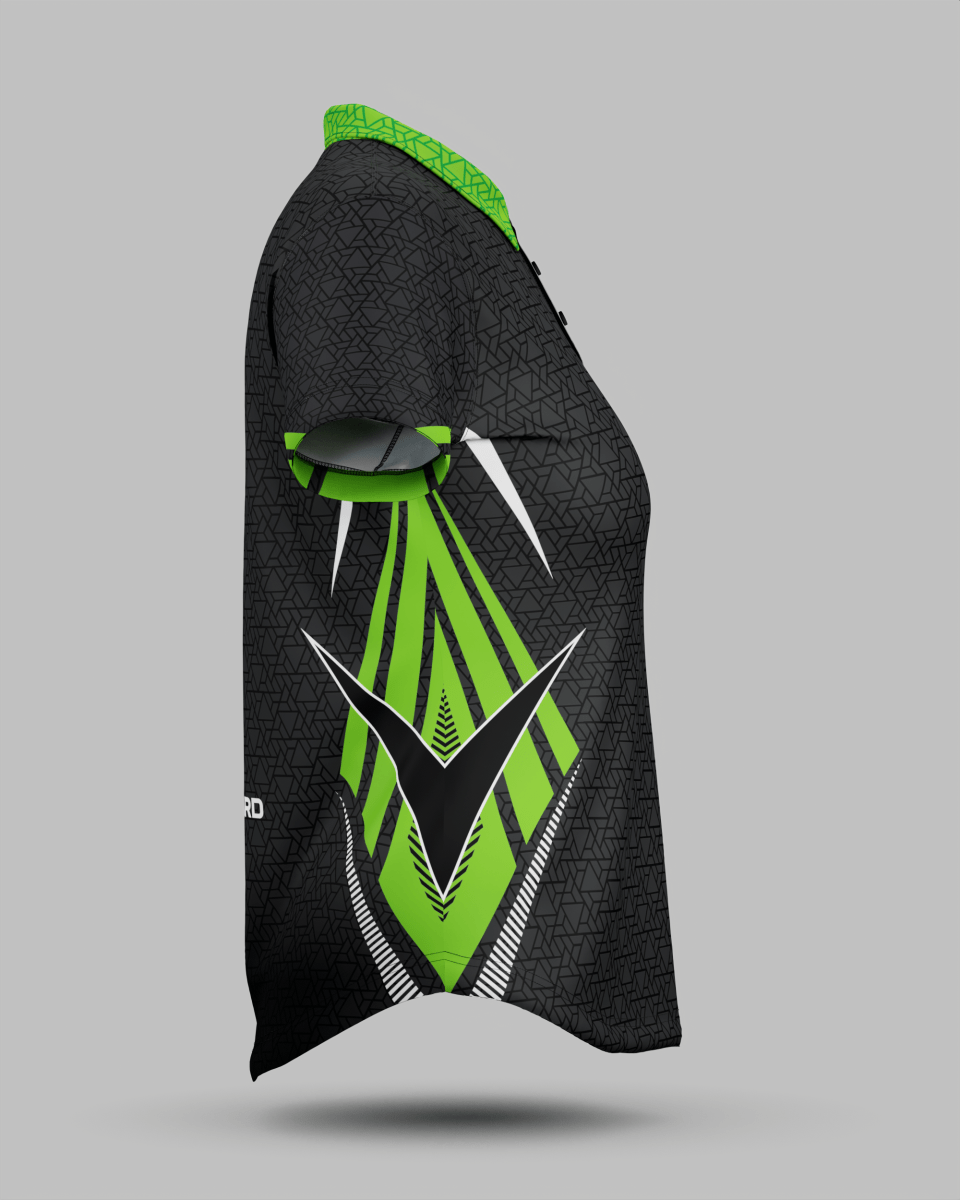 Womens Denver 3 Button Polo Collar Jersey - Onboard Sportswear