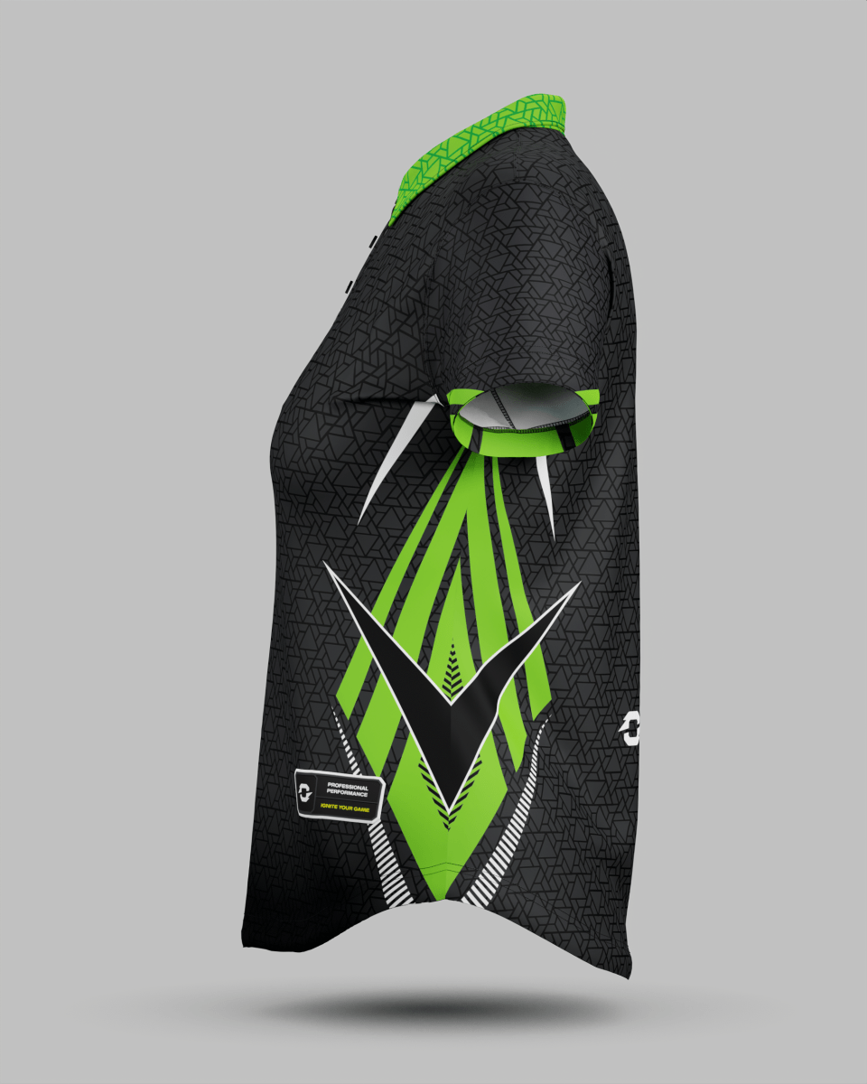 Womens Denver 3 Button Polo Collar Jersey - Onboard Sportswear