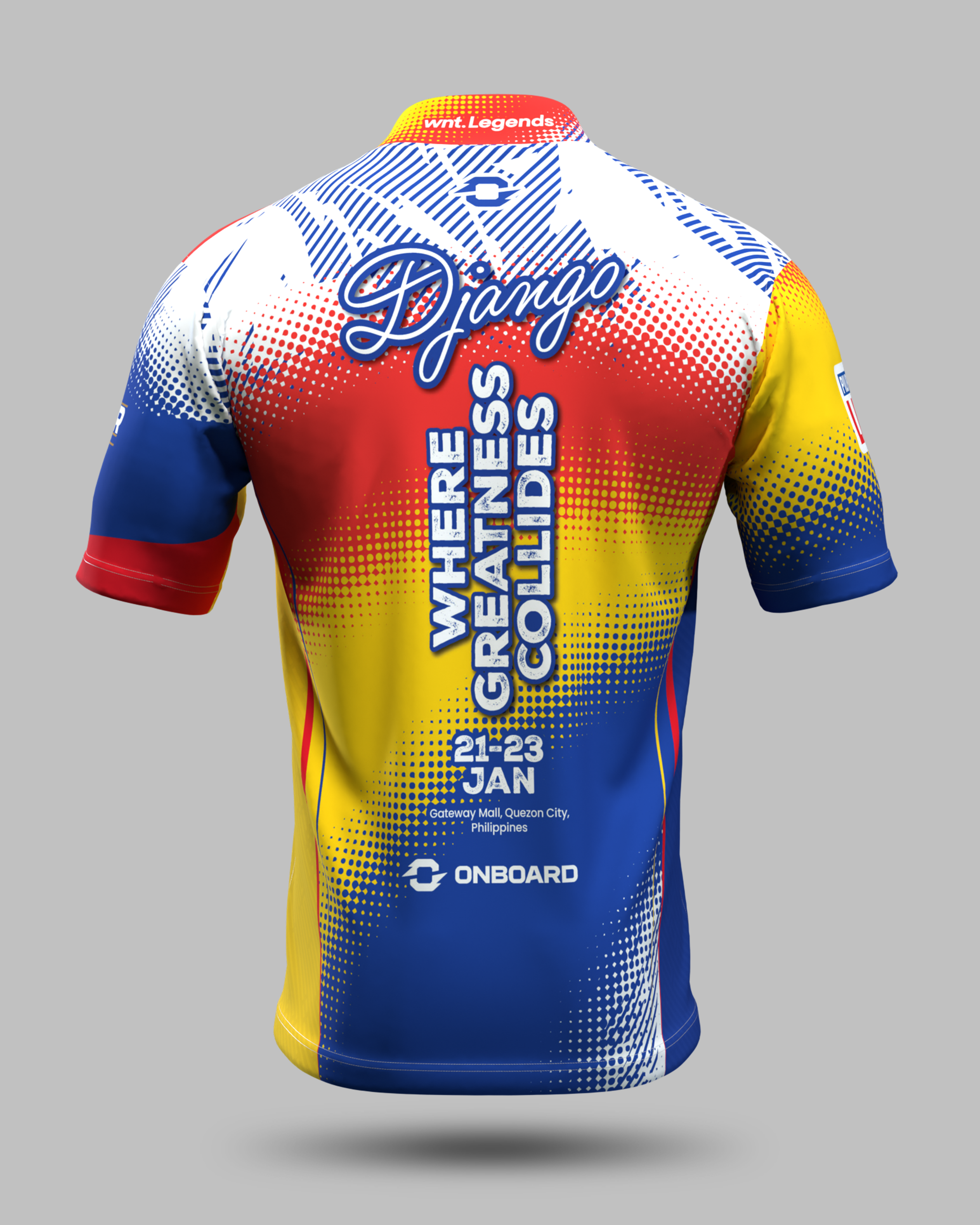 The Official Francisco "Django" Bustamante WNT Legends Jersey