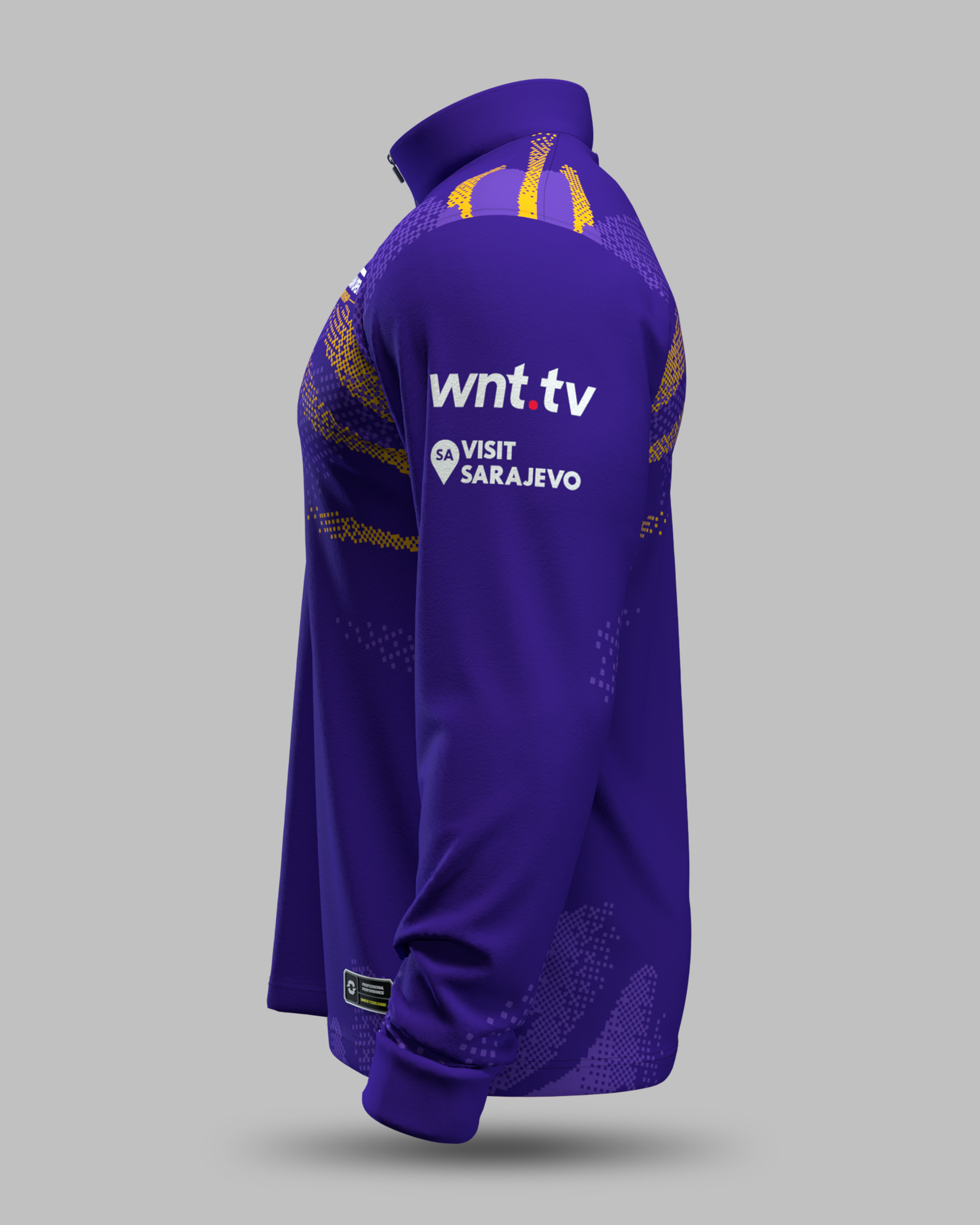 Official 2026 WNT European Open 1/2 Zip Midlayer