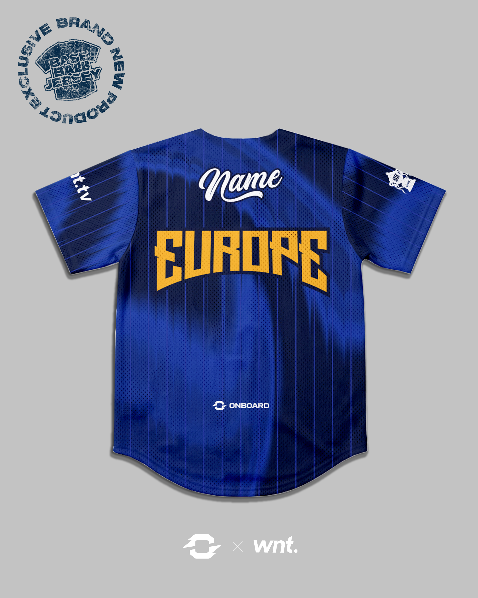 Team Europe Mosconi Cup Baseball Jersey