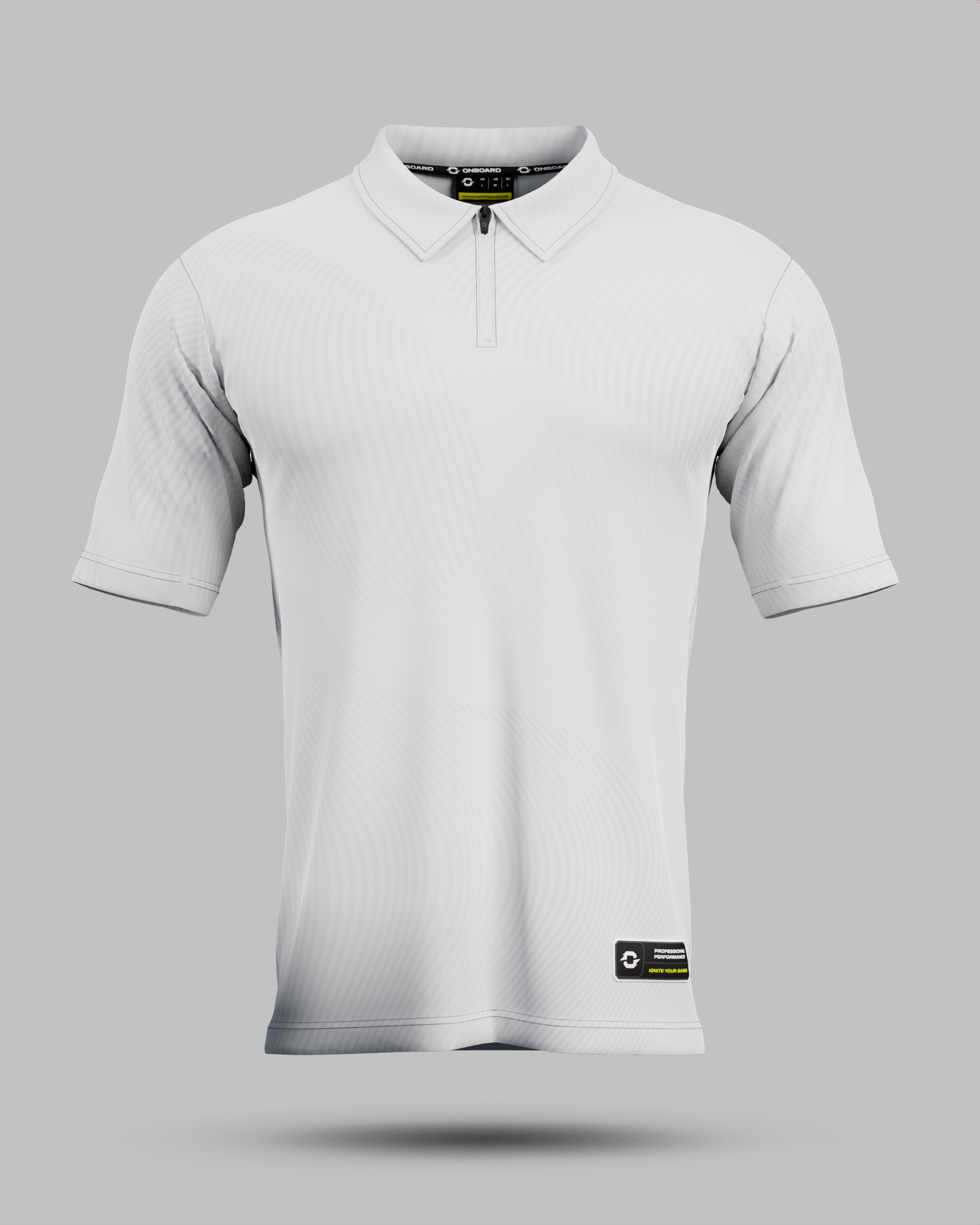 Eclipse 1/4 Zip Polo Collar Jersey