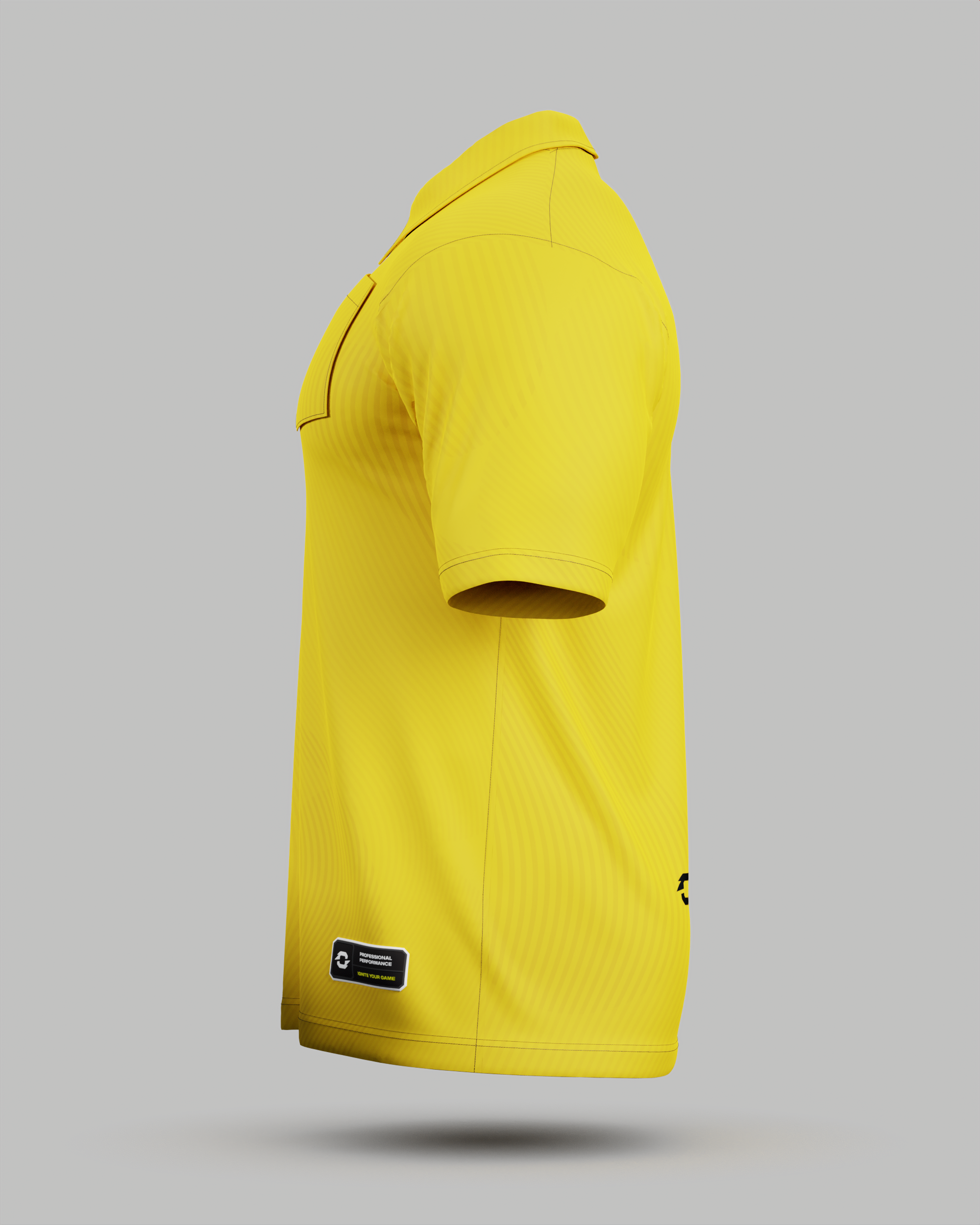 Youth Eclipse 1/4 Zip Polo Collar Jersey With Pocket