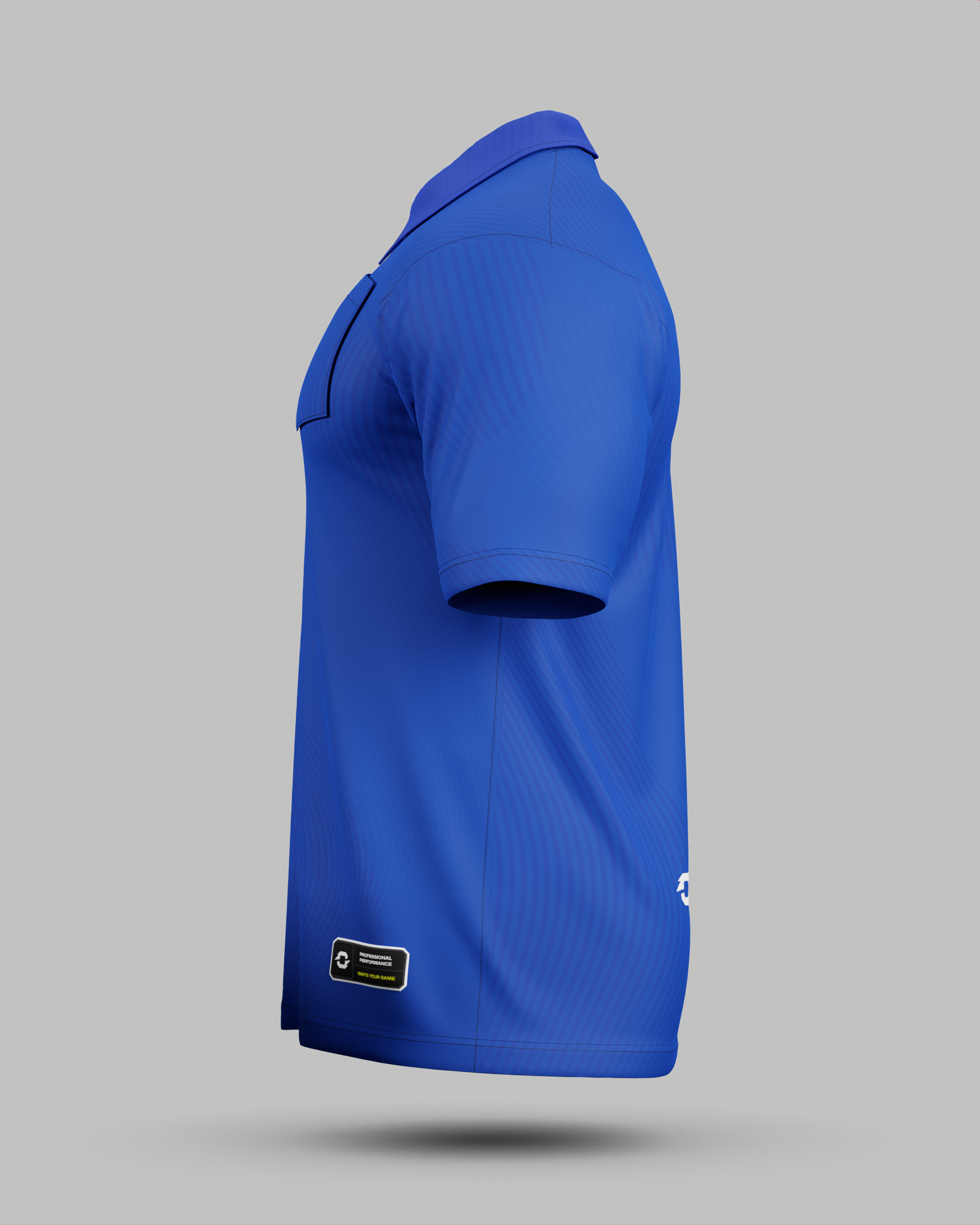 Youth Eclipse 1/4 Zip Polo Collar Jersey With Pocket