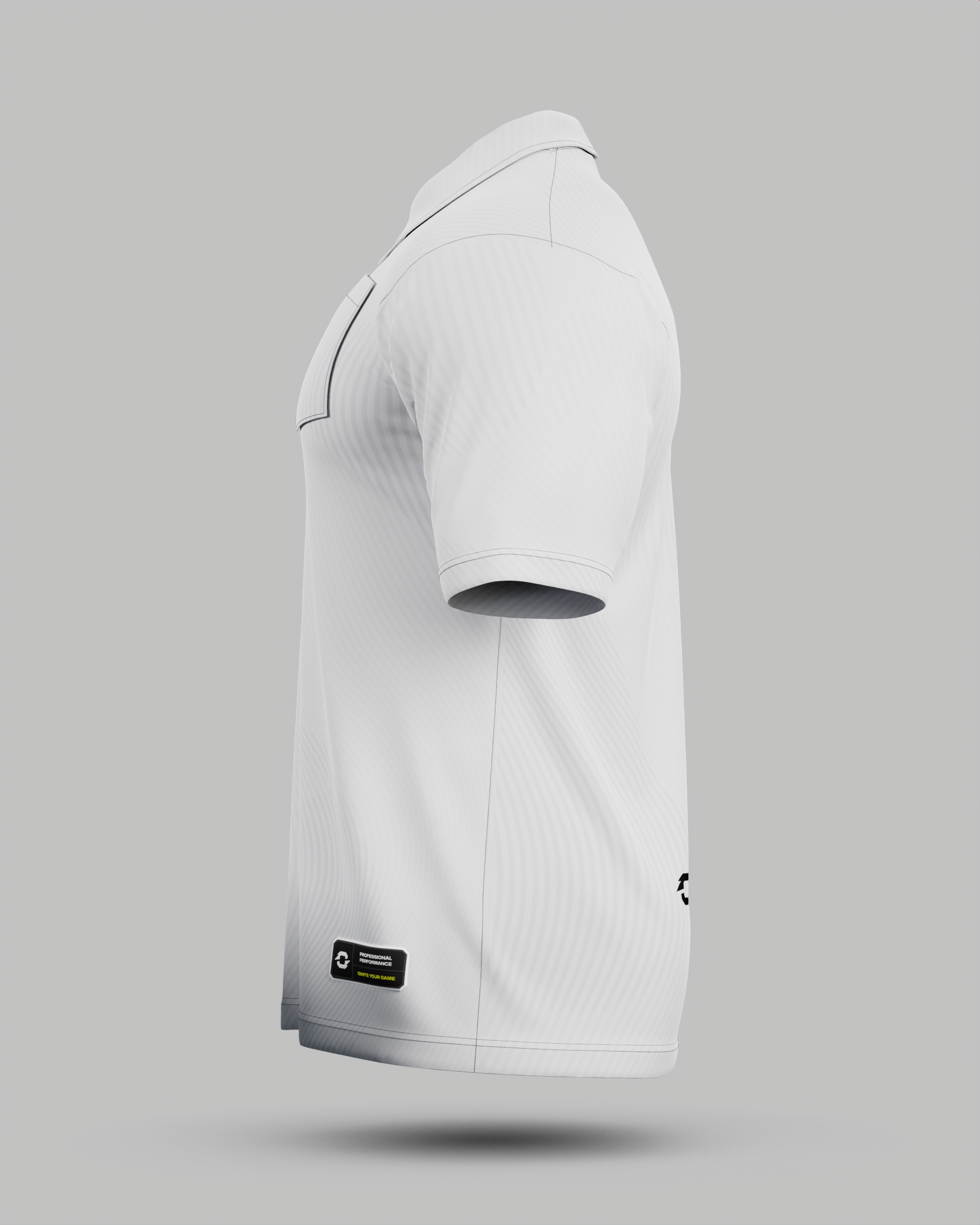 Youth Eclipse 1/4 Zip Polo Collar Jersey With Pocket