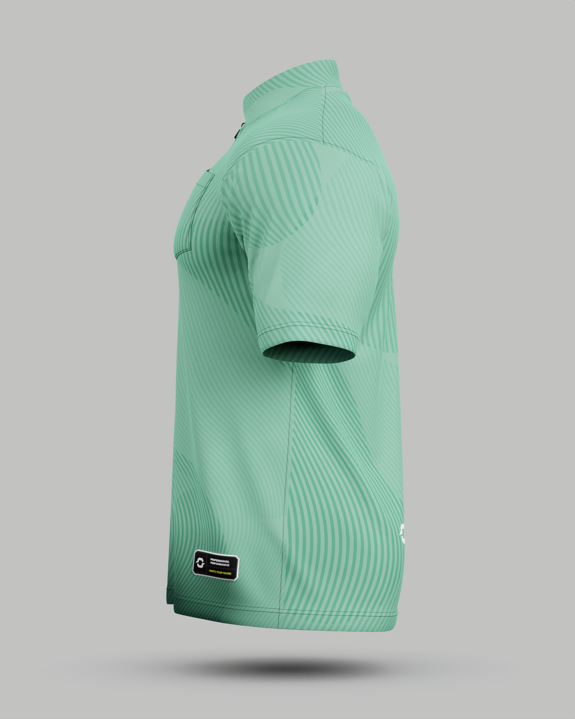 Youth Eclipse 1/4 Zip Pro Collar Jersey With Pocket
