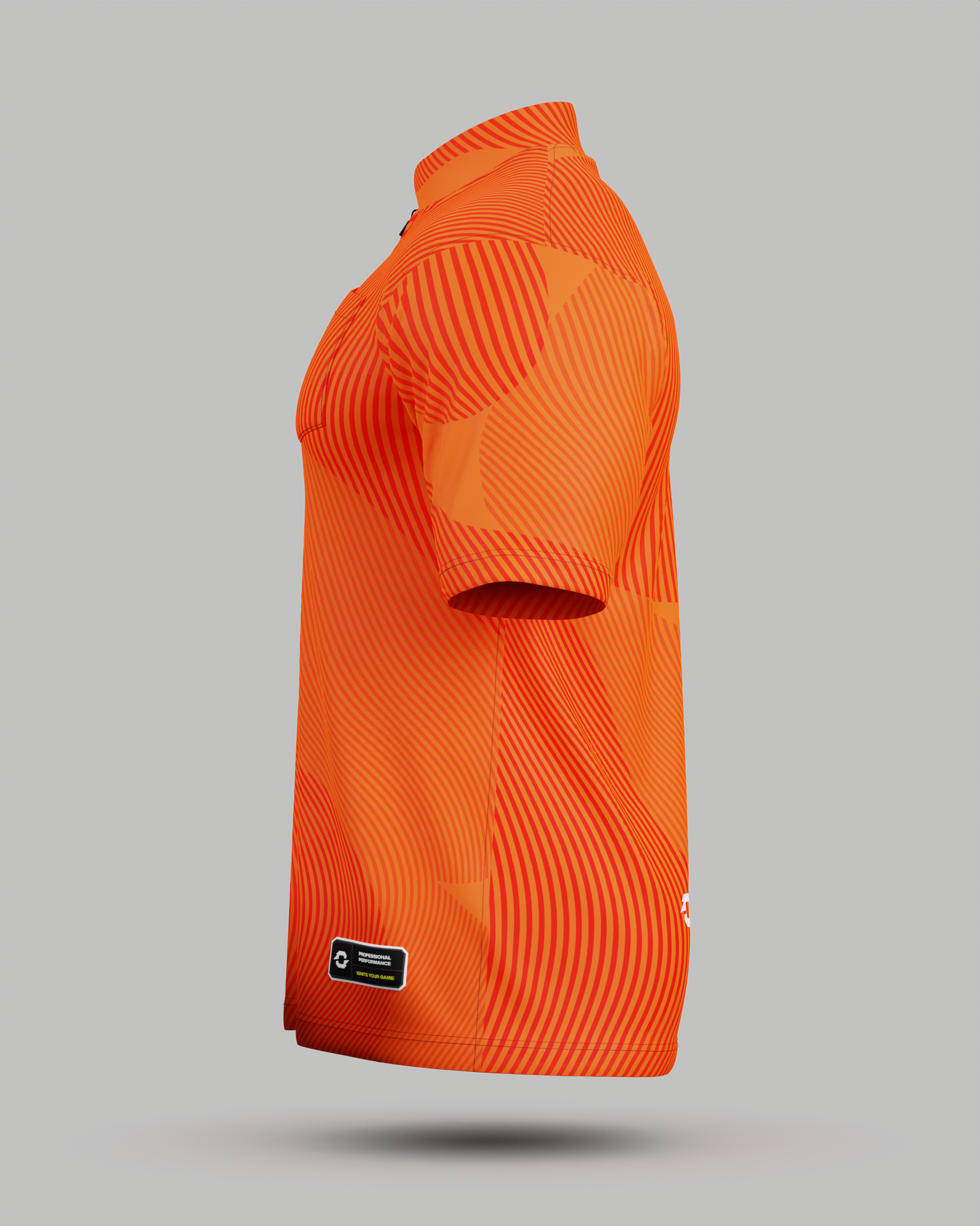 Youth Eclipse 1/4 Zip Pro Collar Jersey With Pocket
