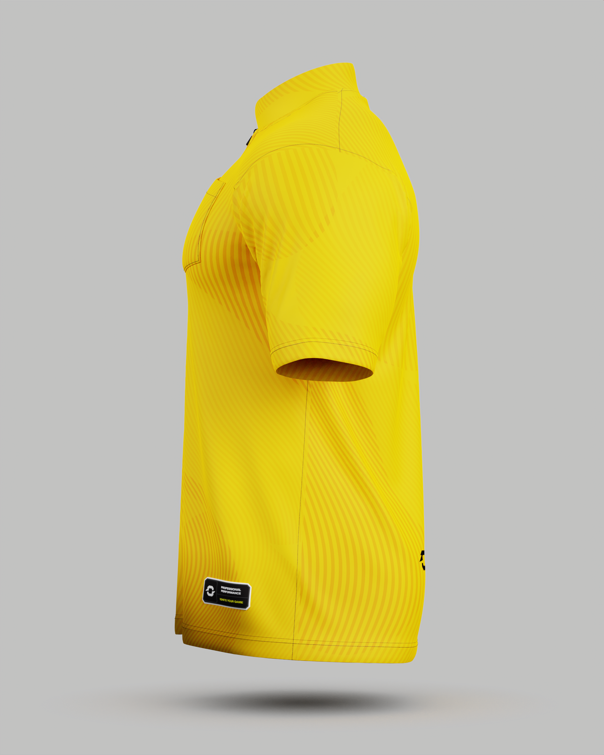 Youth Eclipse 1/4 Zip Pro Collar Jersey With Pocket