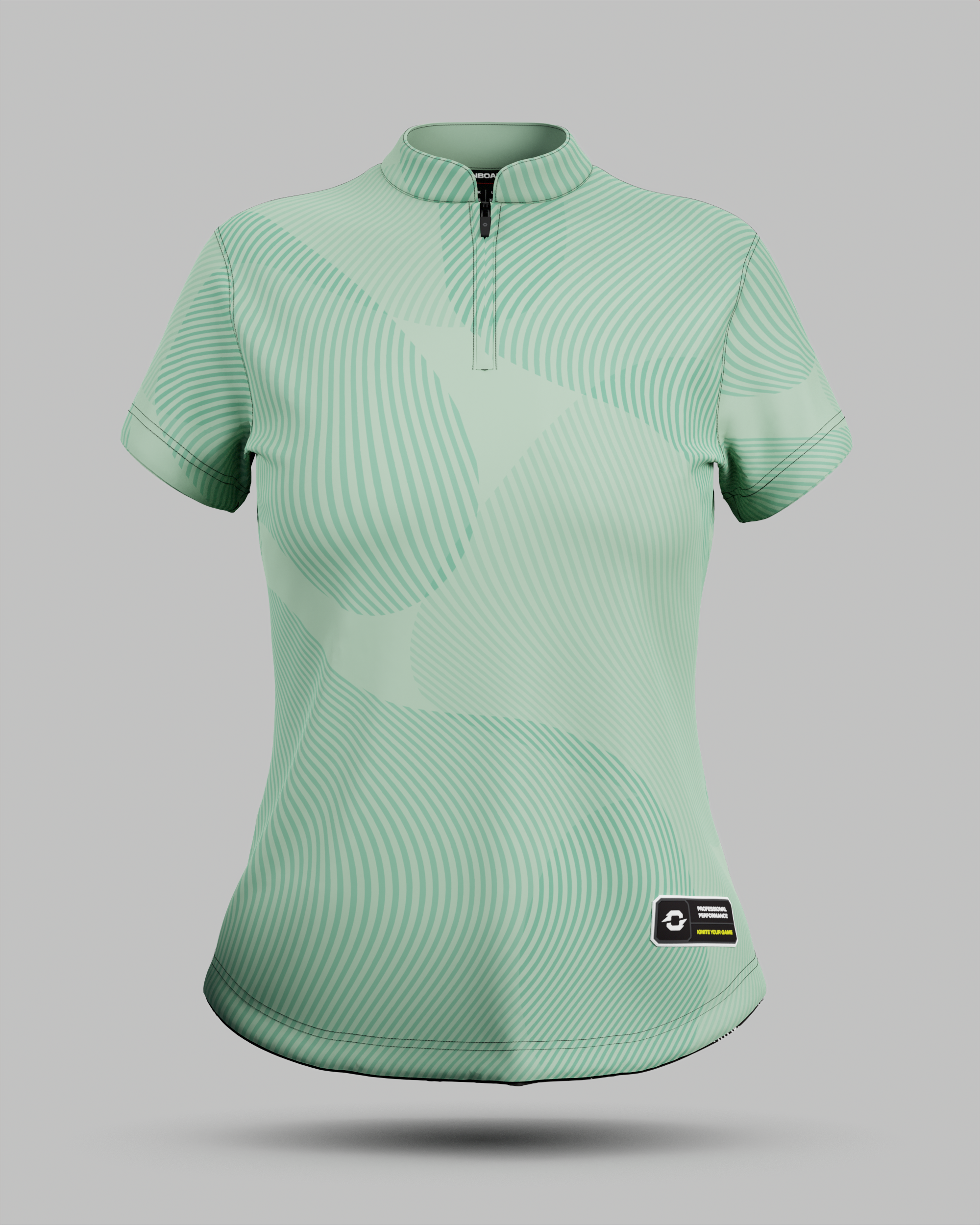 Womens Eclipse 1/4 Zip Pro Collar Jersey