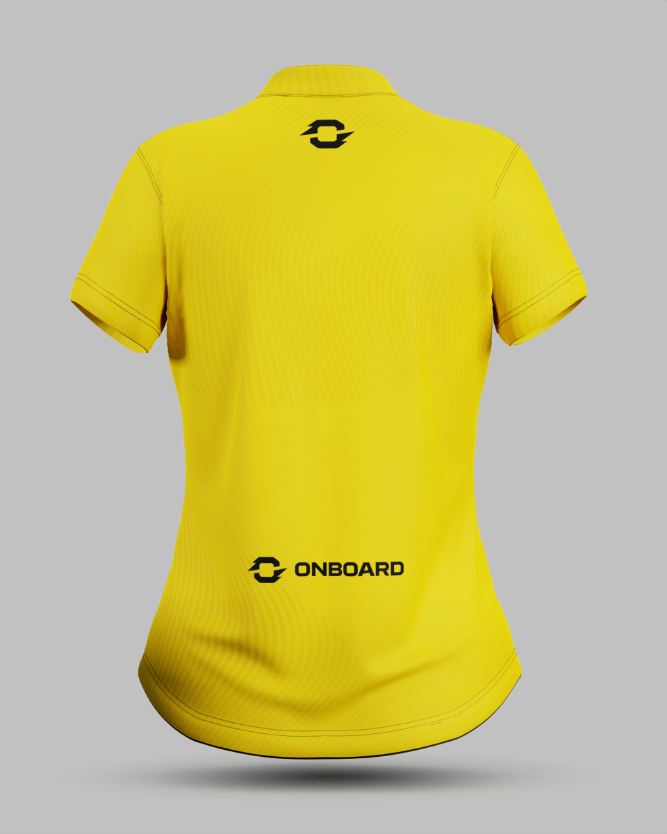 Womens Eclipse 1/4 Zip Pro Collar Jersey With Pocket - Onboard Sportswear