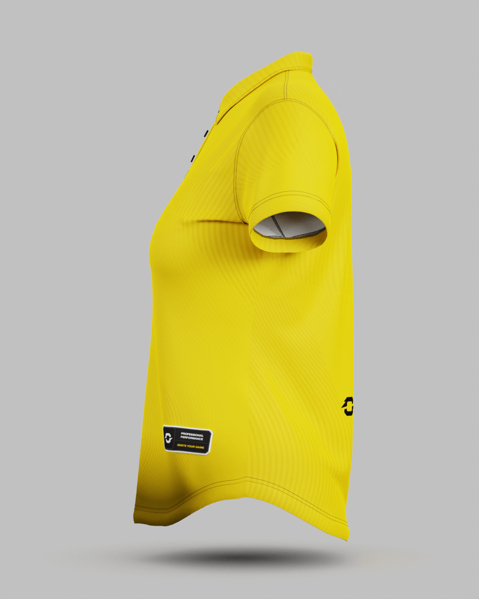 Womens Eclipse 3 Button Polo Collar Jersey - Onboard Sportswear