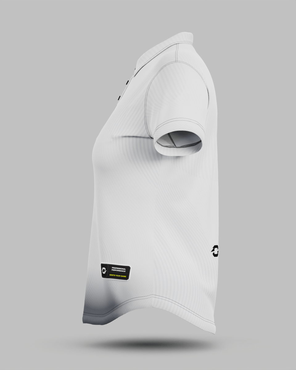 Womens Eclipse 3 Button Polo Collar Jersey - Onboard Sportswear