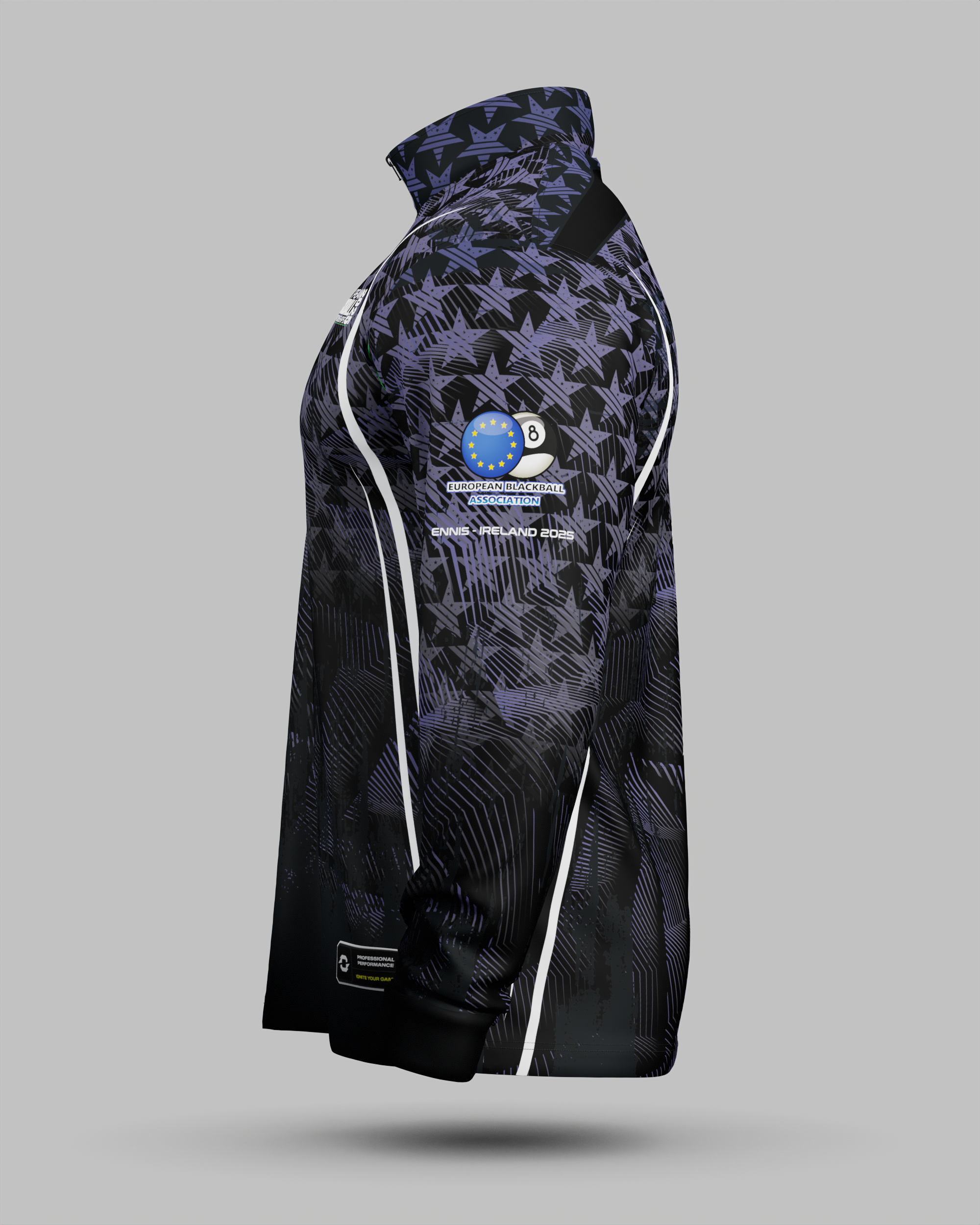 Official 2025 EBA 1/2 Zip Midlayer