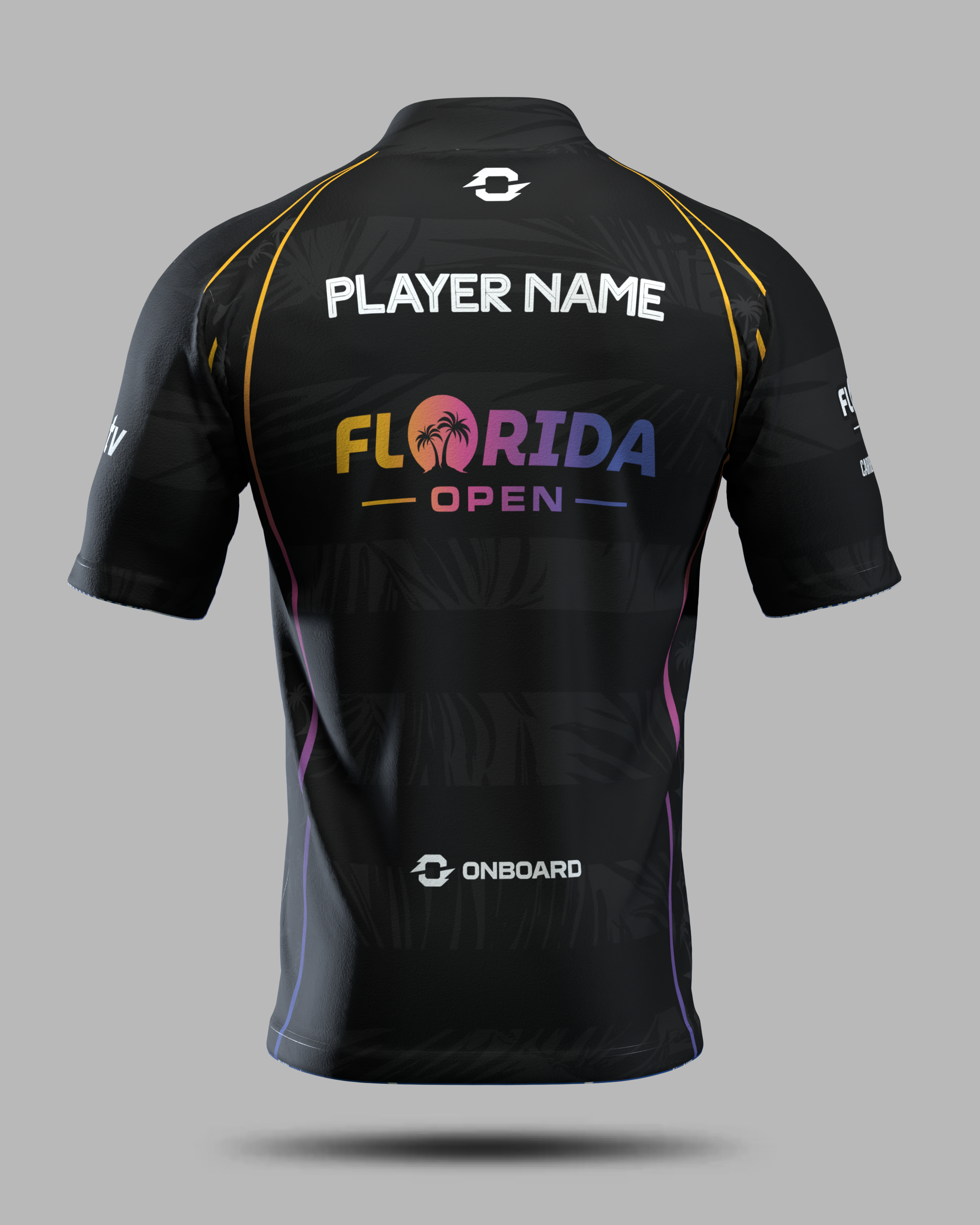 OFFICIAL 2026 FLORIDA OPEN JERSEY BLACK
