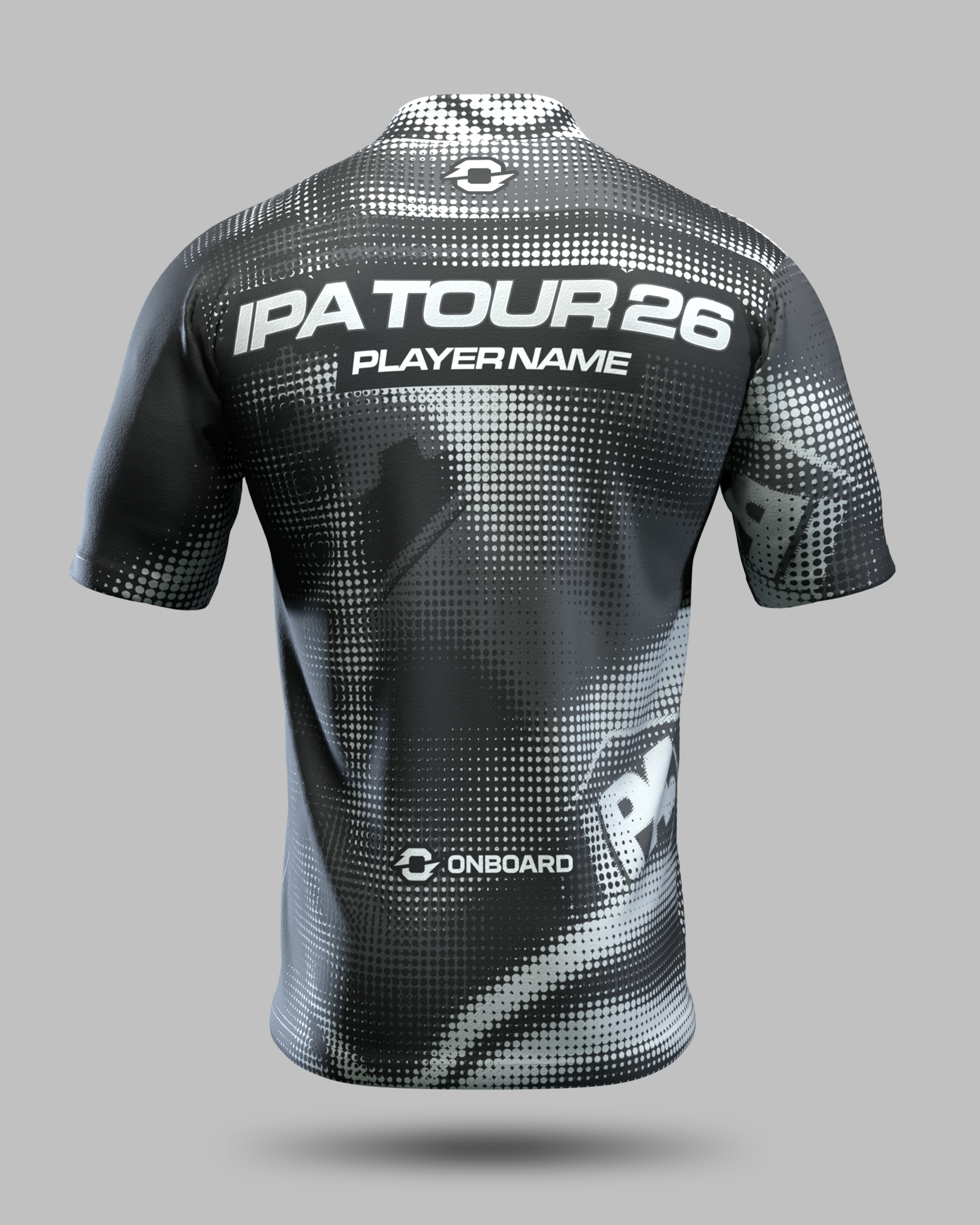 Official 2026 IPA Tour Shirt (Black/Grey)