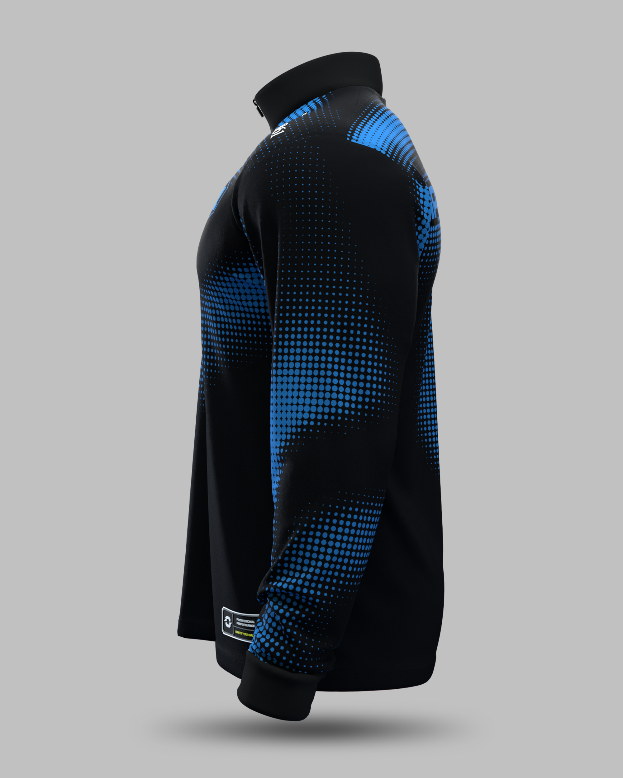 Official 2026 IPA Tour 1/2 Zip Mid Layer (Black/Blue)