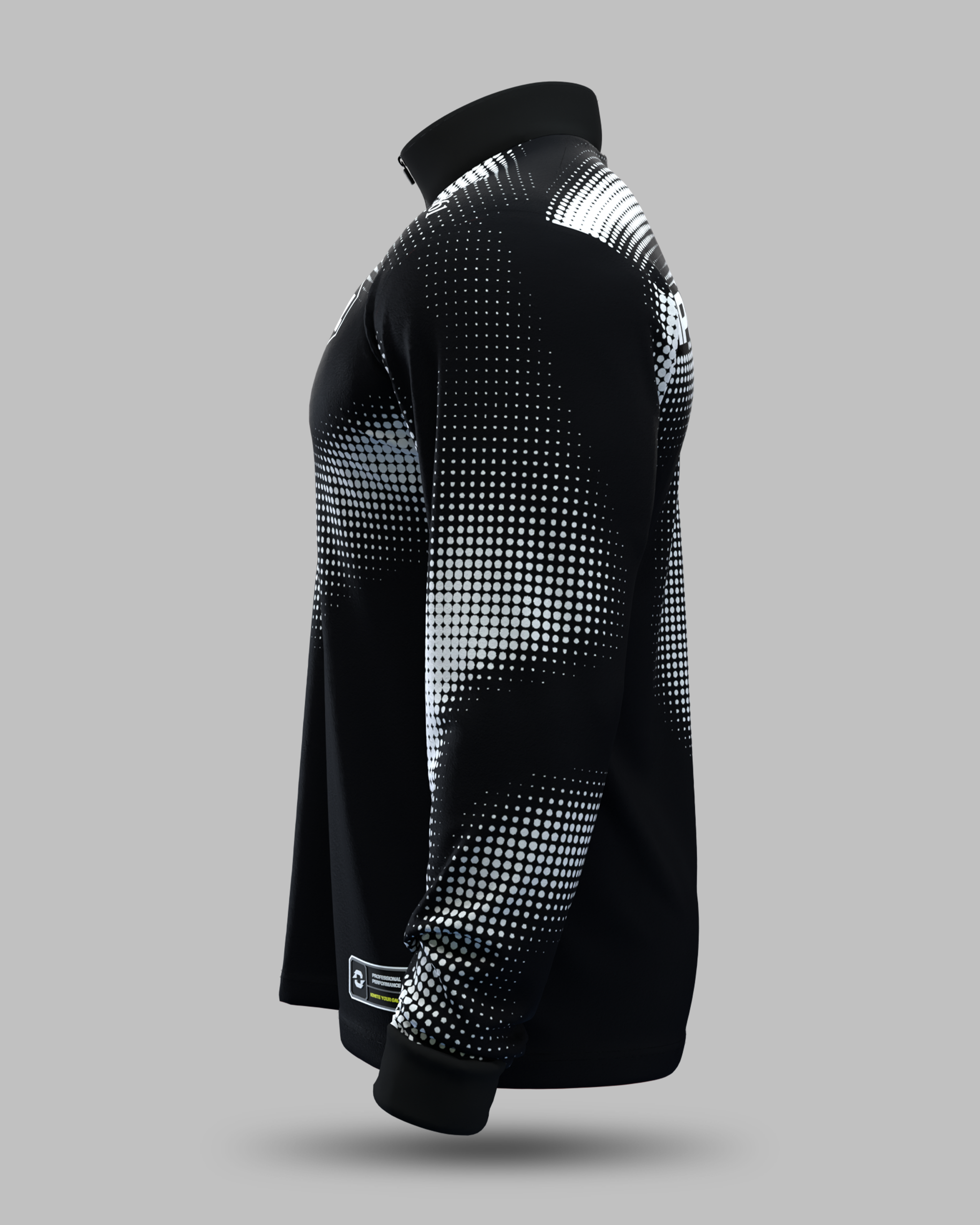 Official 2026 IPA Tour 1/2 Zip Mid Layer (Black/Grey)