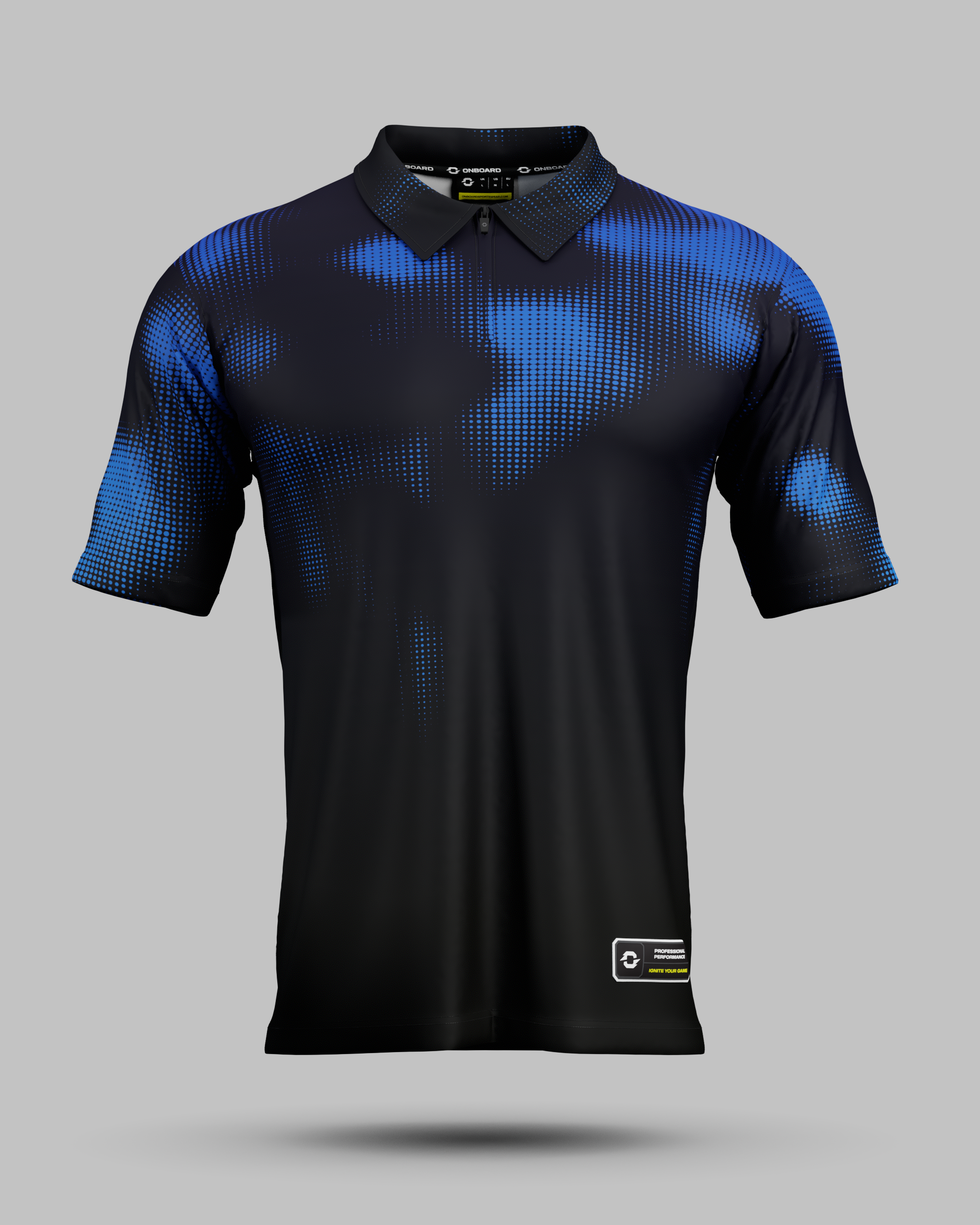 Youth Geneva 1/4 Zip Polo Collar Jersey