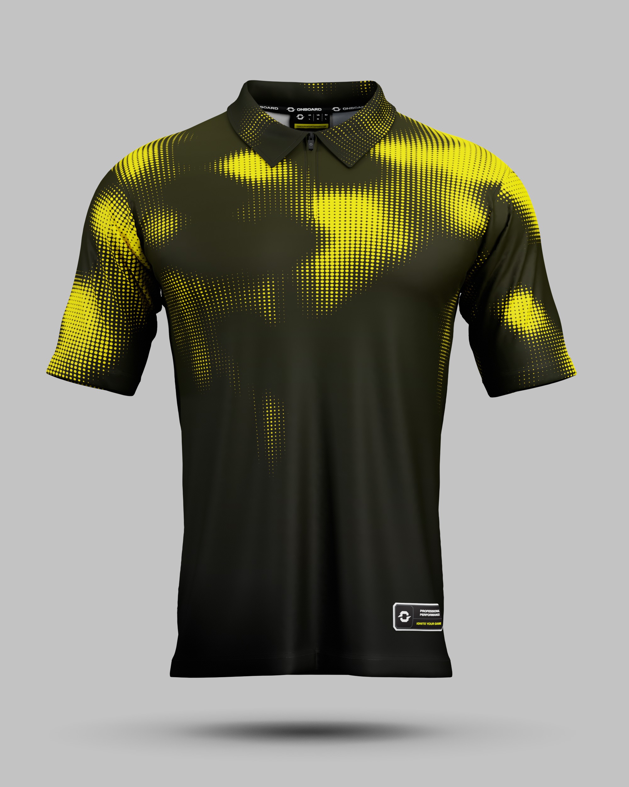 Youth Geneva 1/4 Zip Polo Collar Jersey