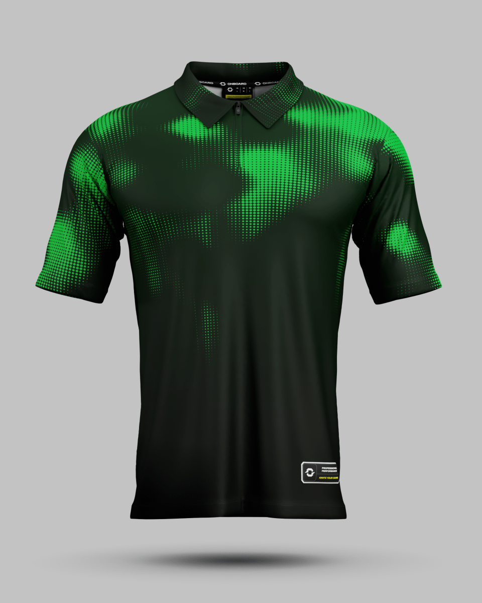 Youth Geneva 1/4 Zip Polo Collar Jersey - Onboard Sportswear