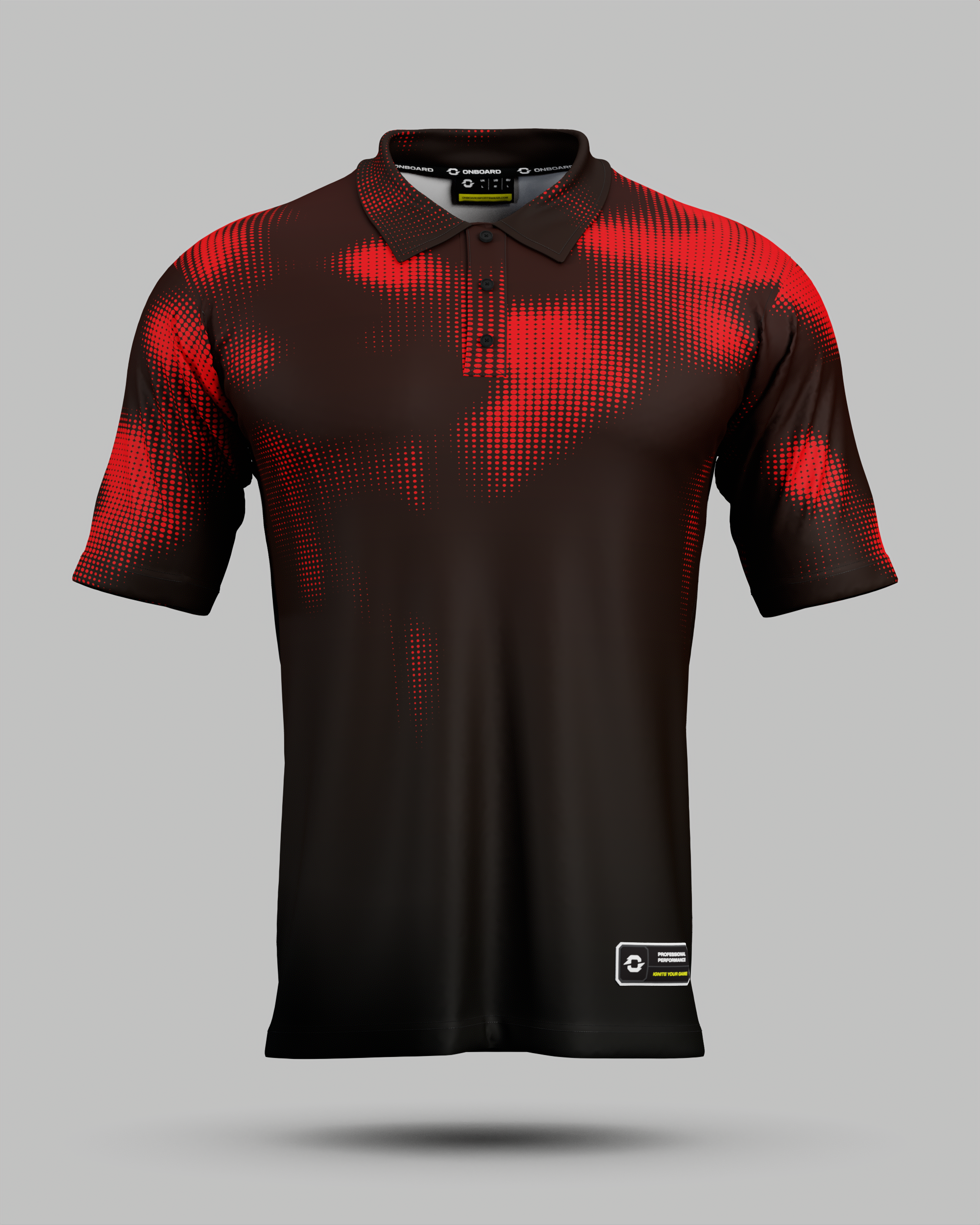 Geneva 3 Button Polo Collar Jersey