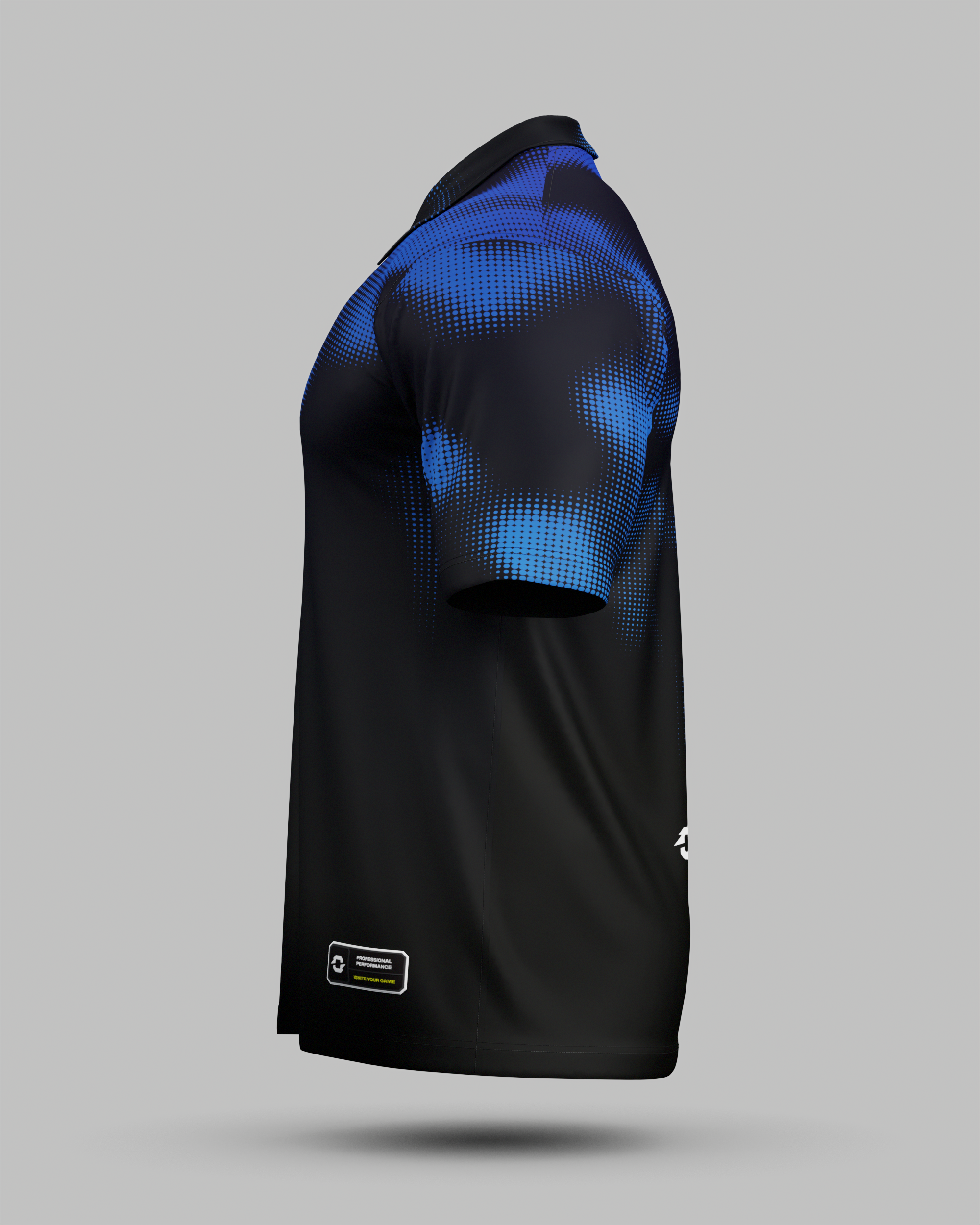 Geneva 3 Button Polo Collar Jersey