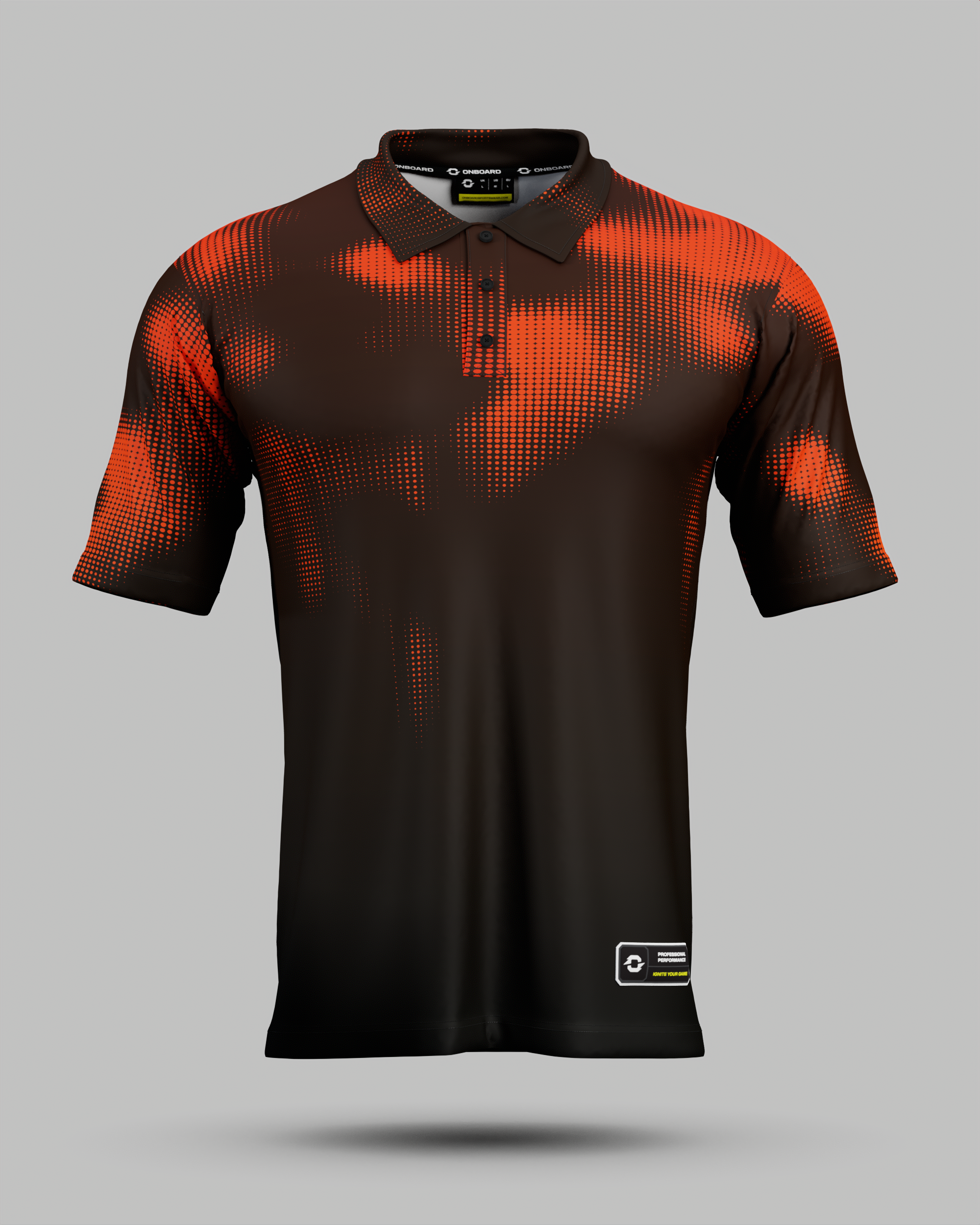 Geneva 3 Button Polo Collar Jersey