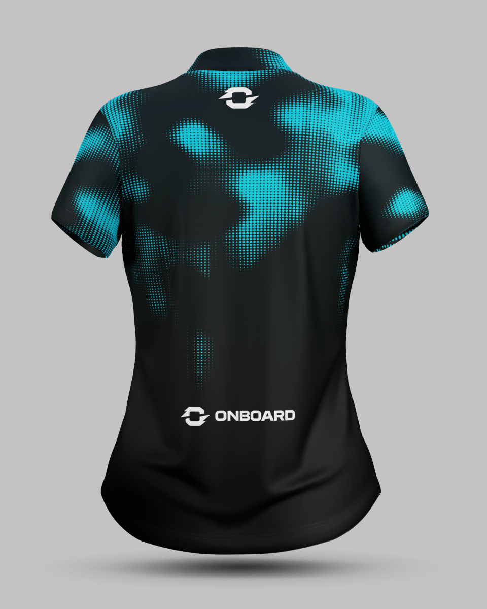 Womens Geneva 1/4 Zip Pro Collar Jersey - Onboard Sportswear