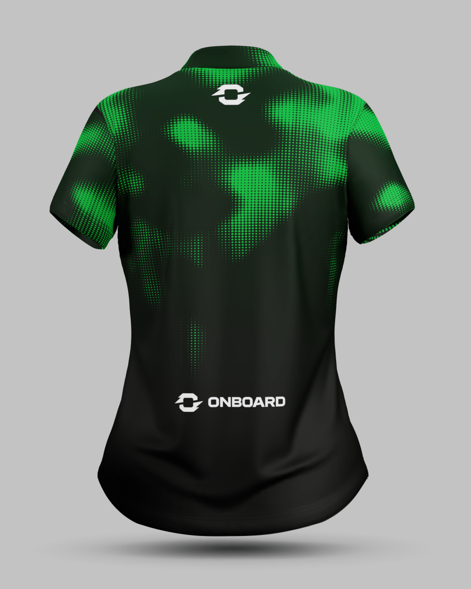 Womens Geneva 1/4 Zip Pro Collar Jersey - Onboard Sportswear